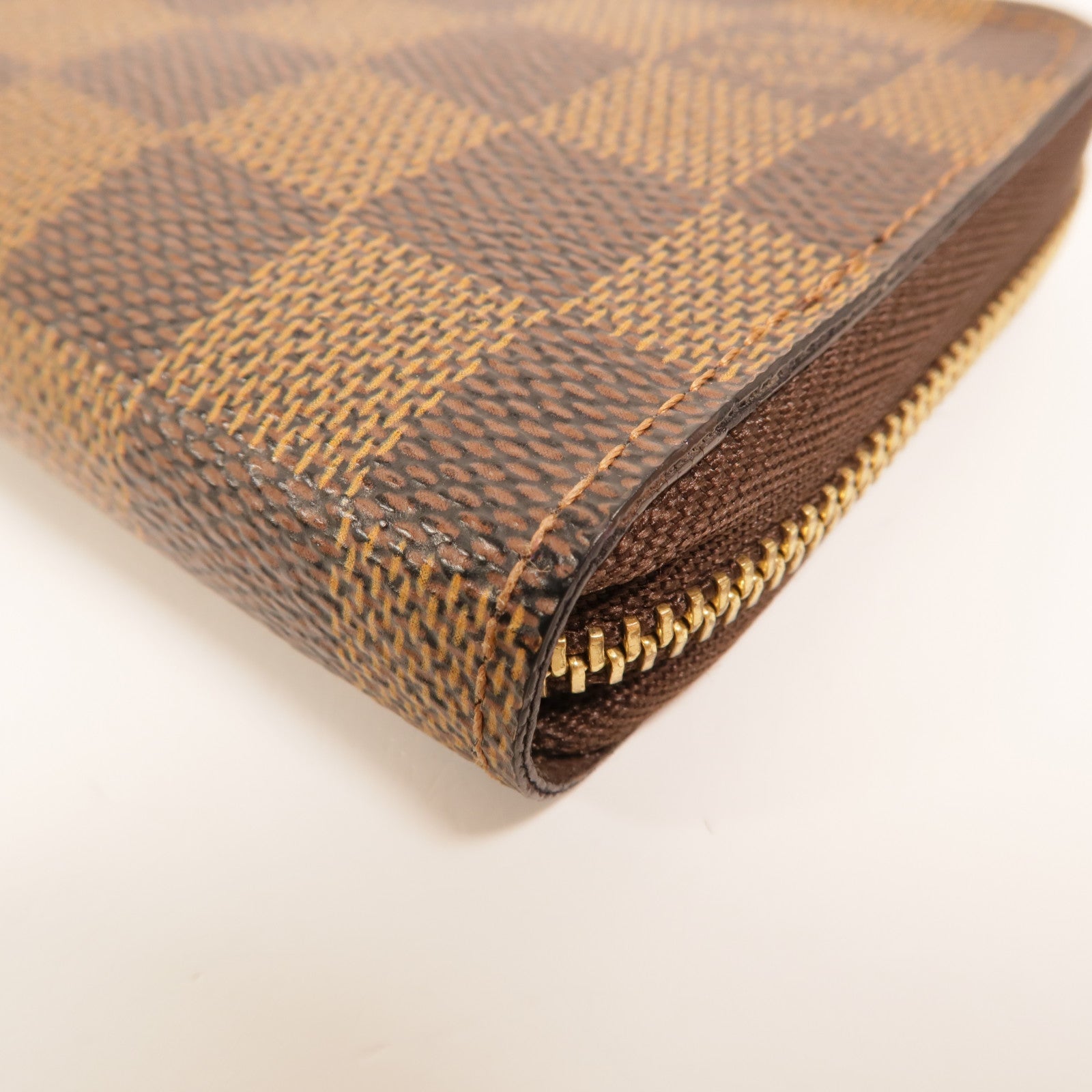 LOUIS VUITTON Damier Zippy Coin Purse金扣零錢包
