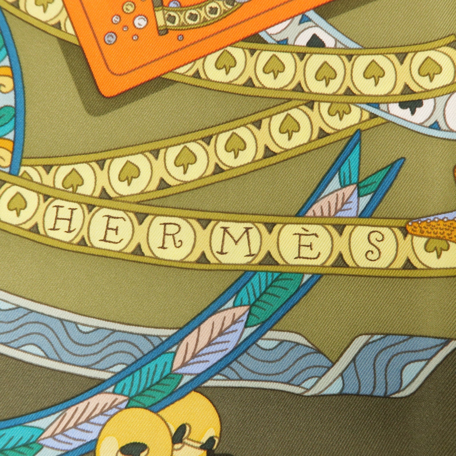 HERMES 絲質Scarf 90x90絲巾