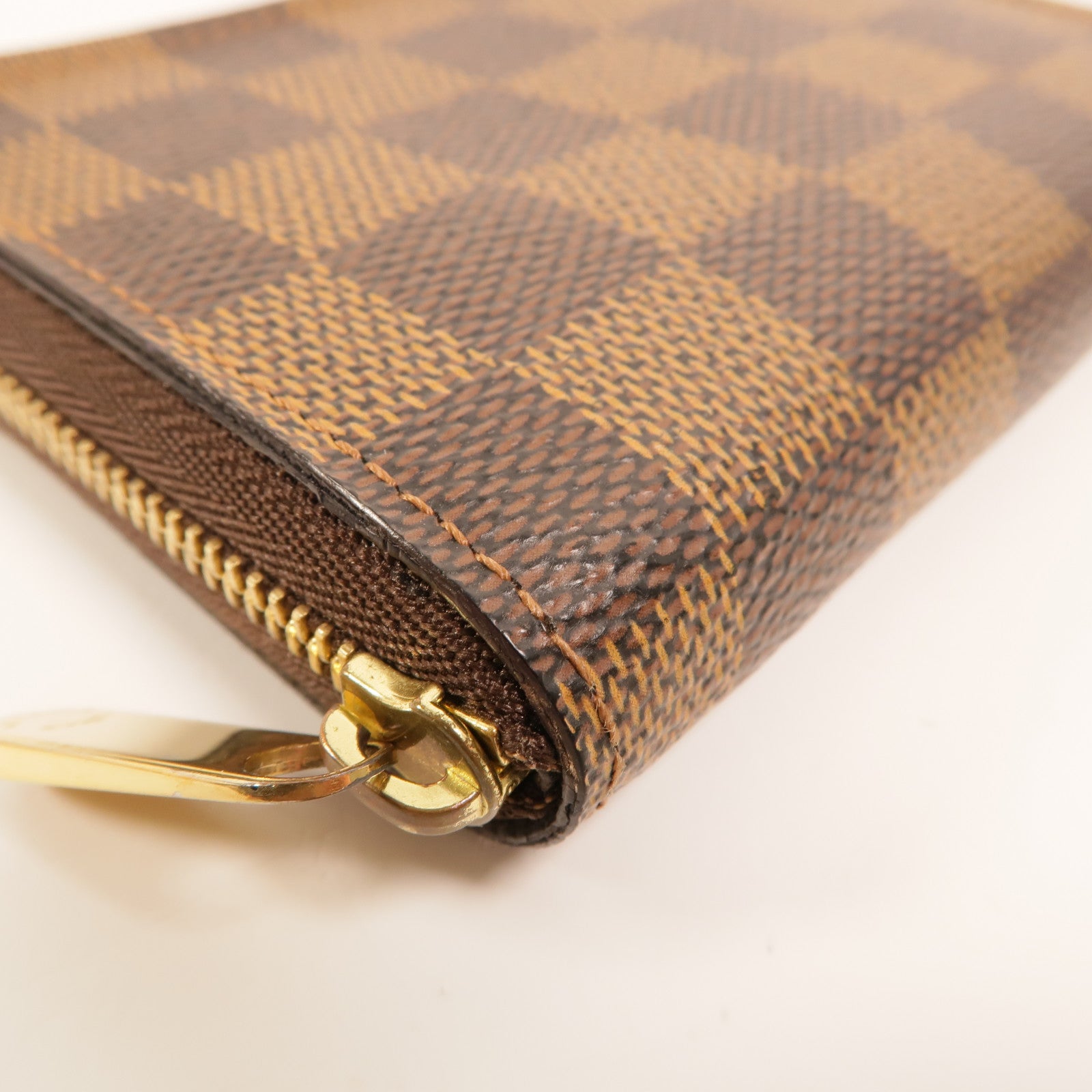 LOUIS VUITTON Damier Zippy Coin Purse金扣零錢包