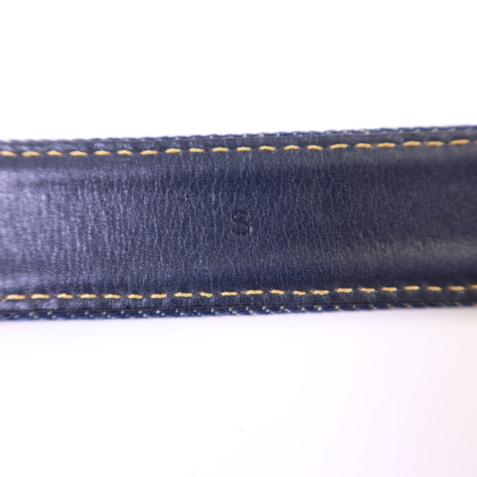 Dior 牛仔布/金屬Belt皮帶