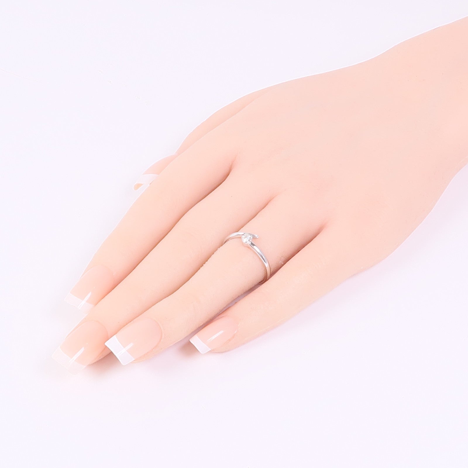 JEWELRY 18K白金Diamond Ring鑽石戒指US#6.5