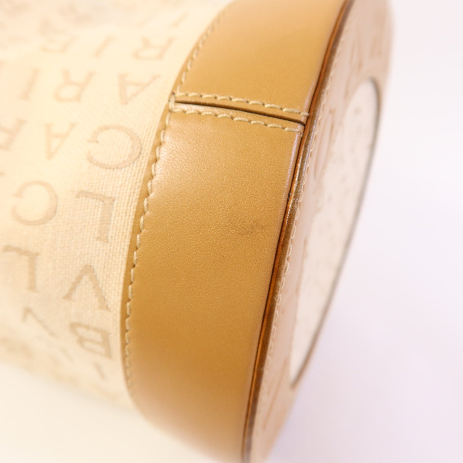 BVLGARI 帆布B Zero Shoulder Bag金扣手挽袋