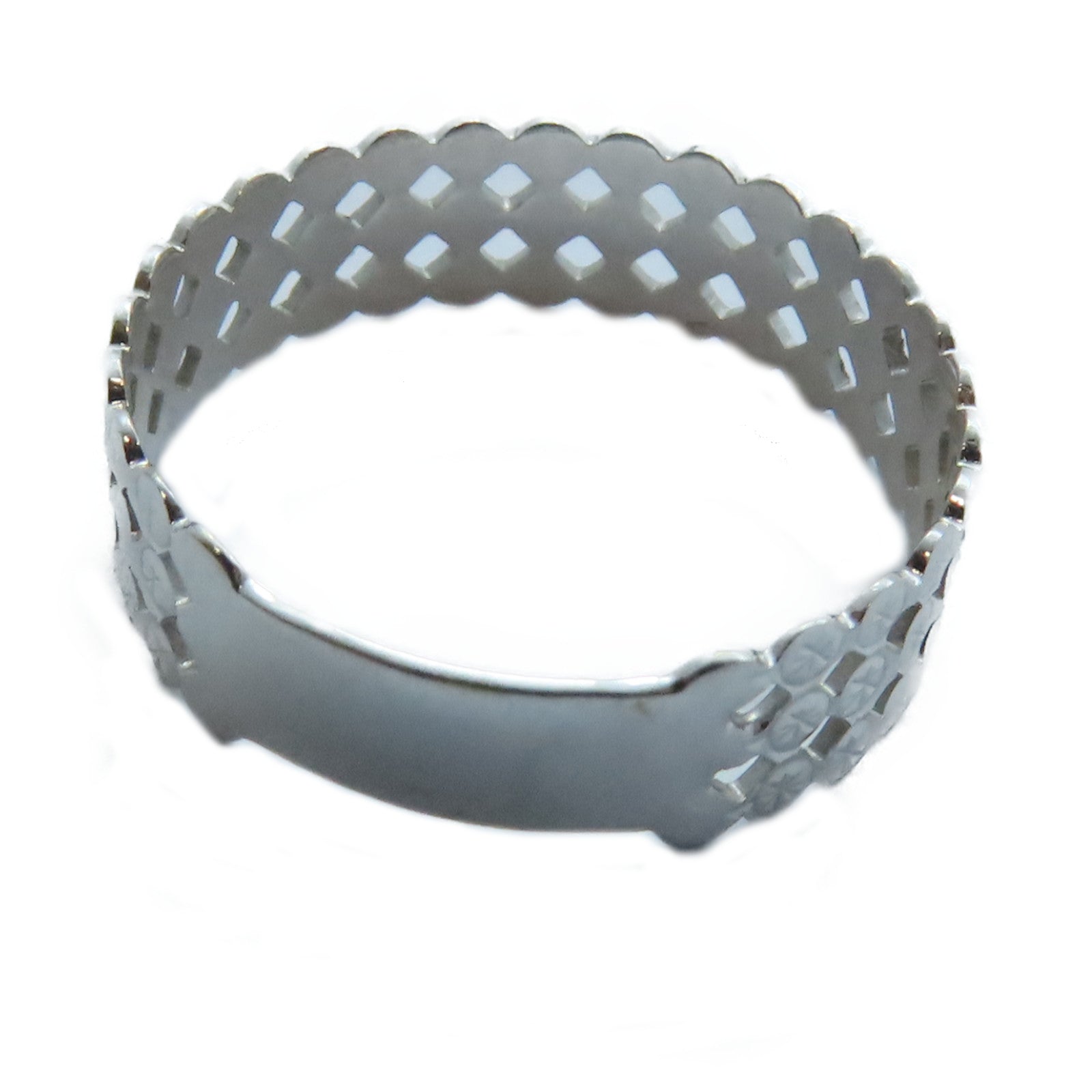 JEWELRY 【激減優惠】18K白金Ring戒指US#7