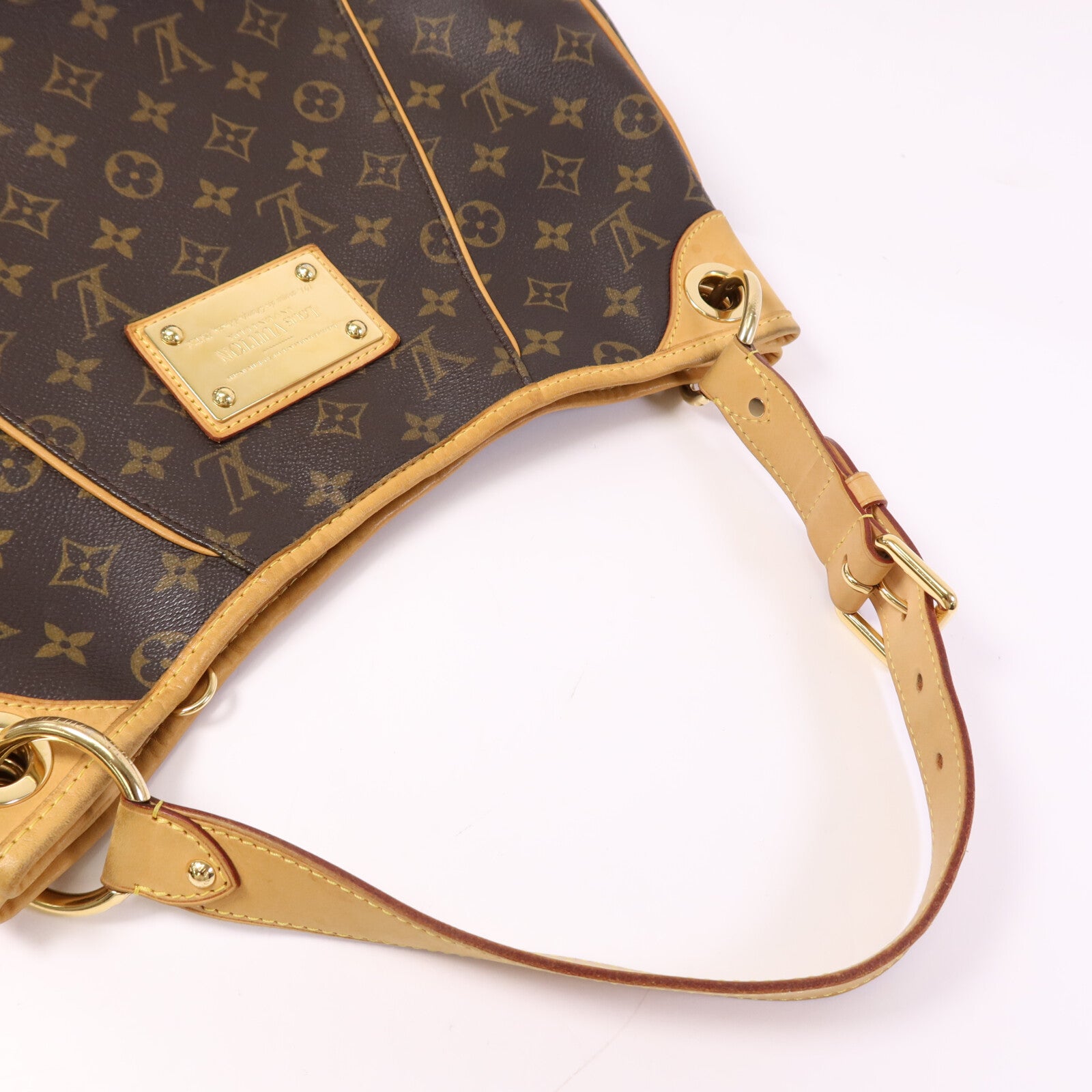 LOUIS VUITTON Monogram Galliera PM金扣肩背袋