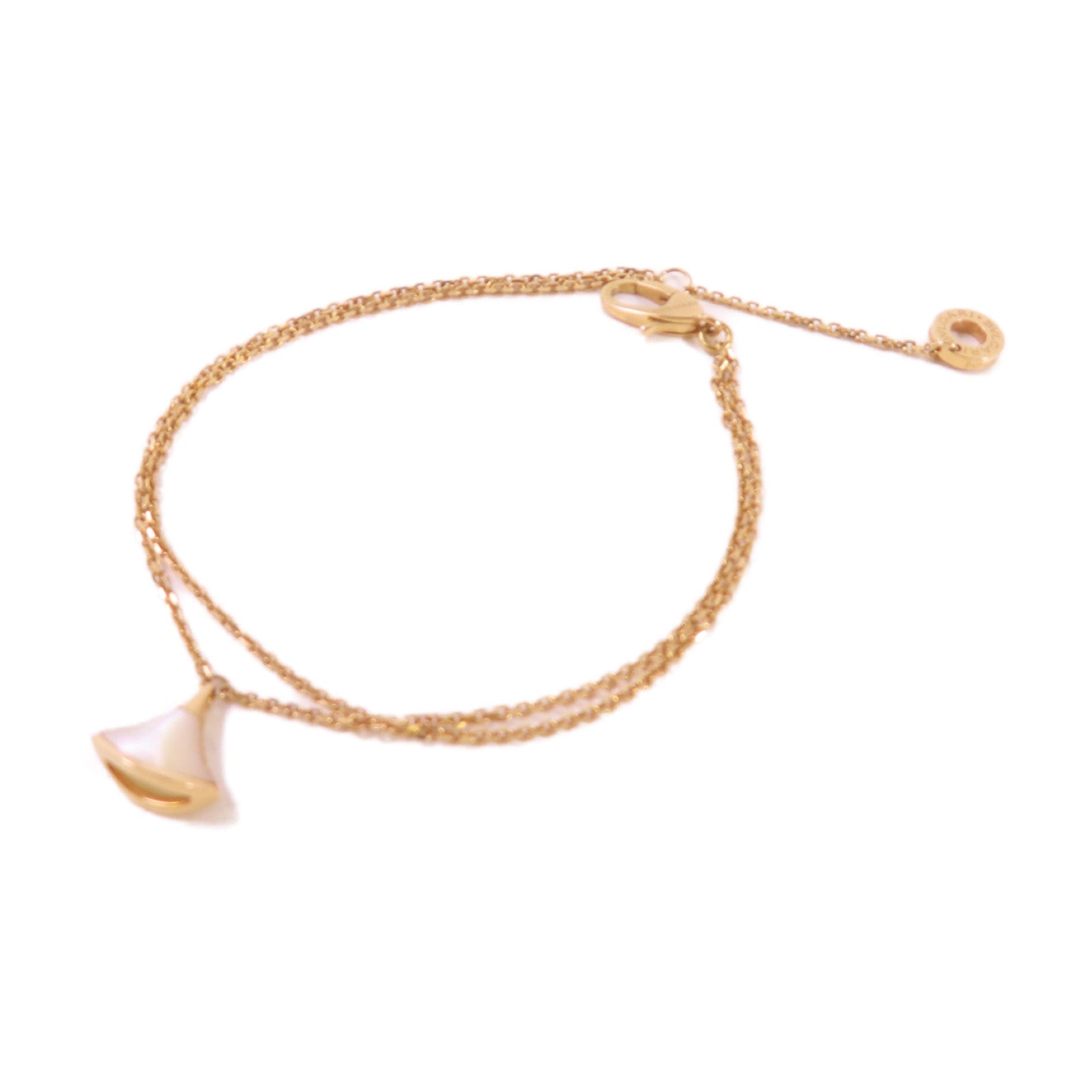 BVLGARI 18K玫瑰金/珍珠母Mother of Pearl Divas Dream Bracelet手鏈