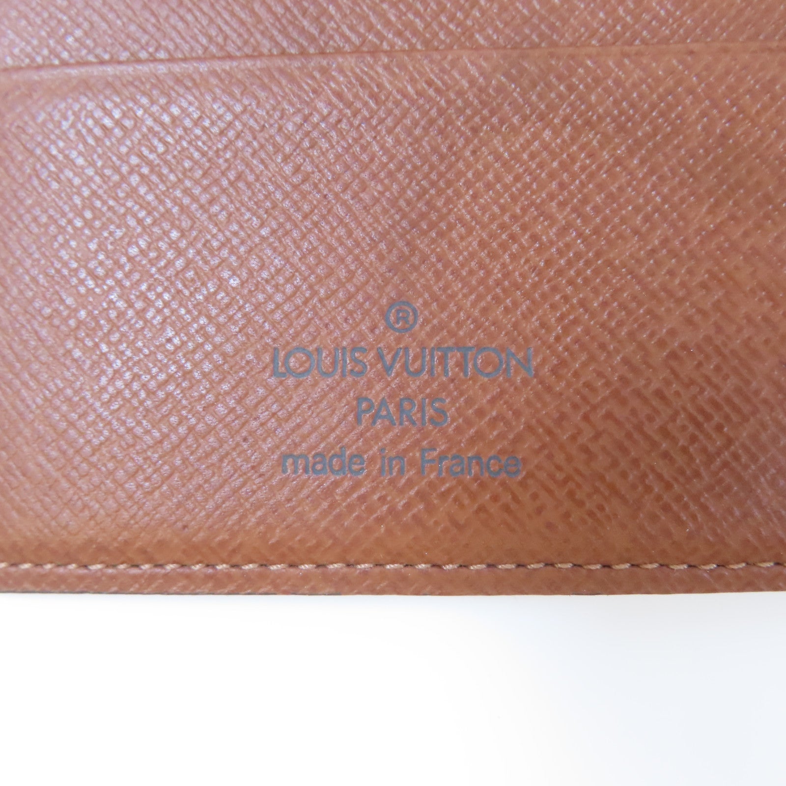 LOUIS VUITTON Monogram Passport Cover護照套啡色