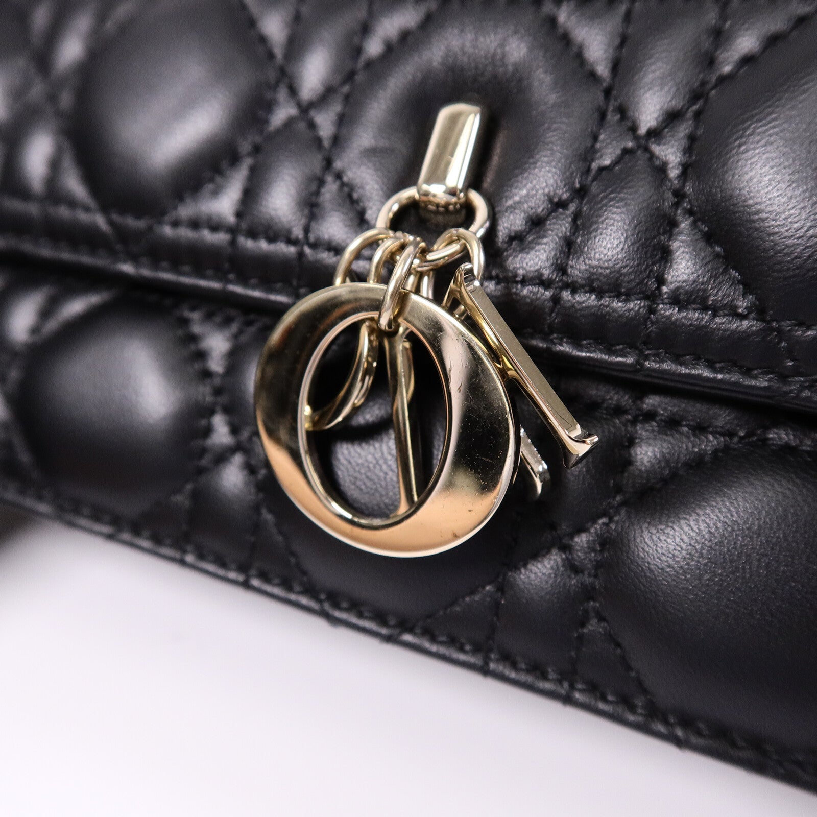 Dior 羊皮皮革My Dior Top Handle手挽肩背兩用袋