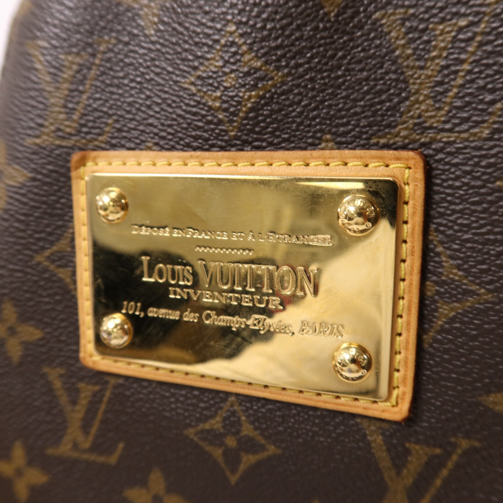 LOUIS VUITTON Monogram Galliera PM金扣肩背袋
