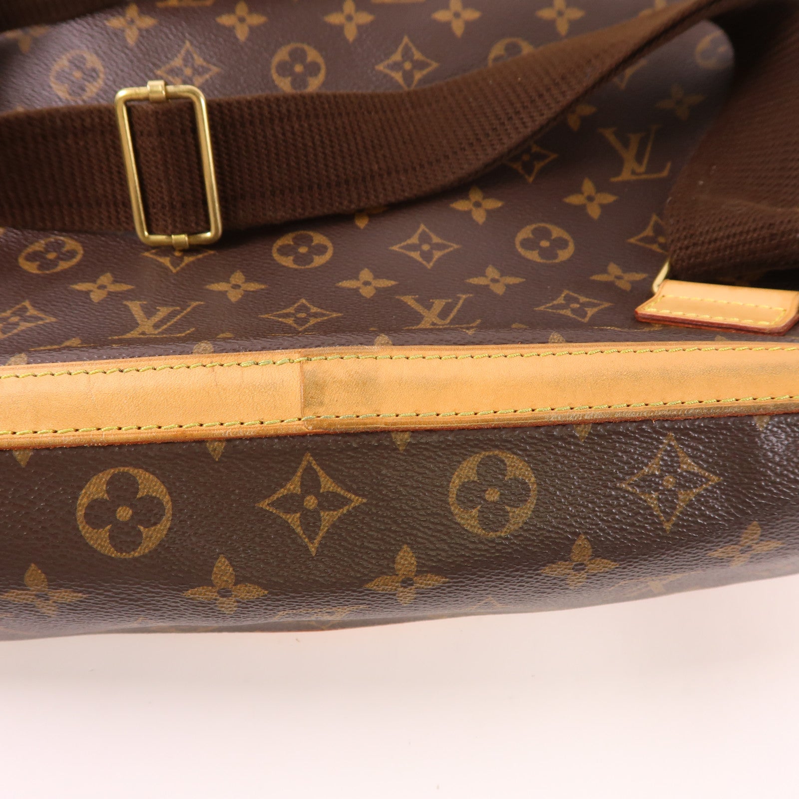 LOUIS VUITTON Monogram Sac A Dos Bosphore金扣背包棕色