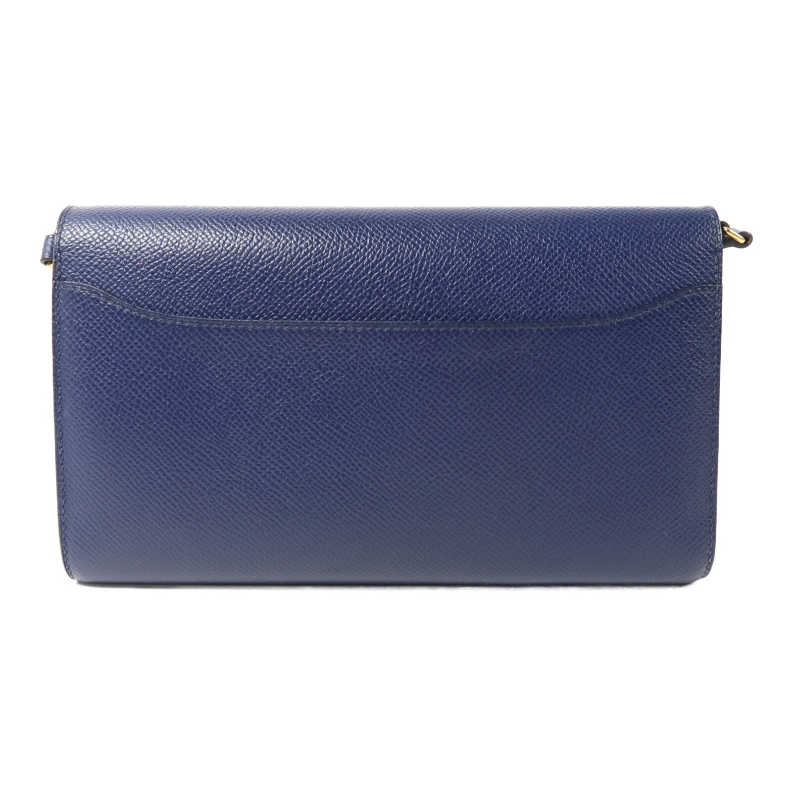HERMES Epsom皮革Constance To Go肩背袋Bleu Saphir