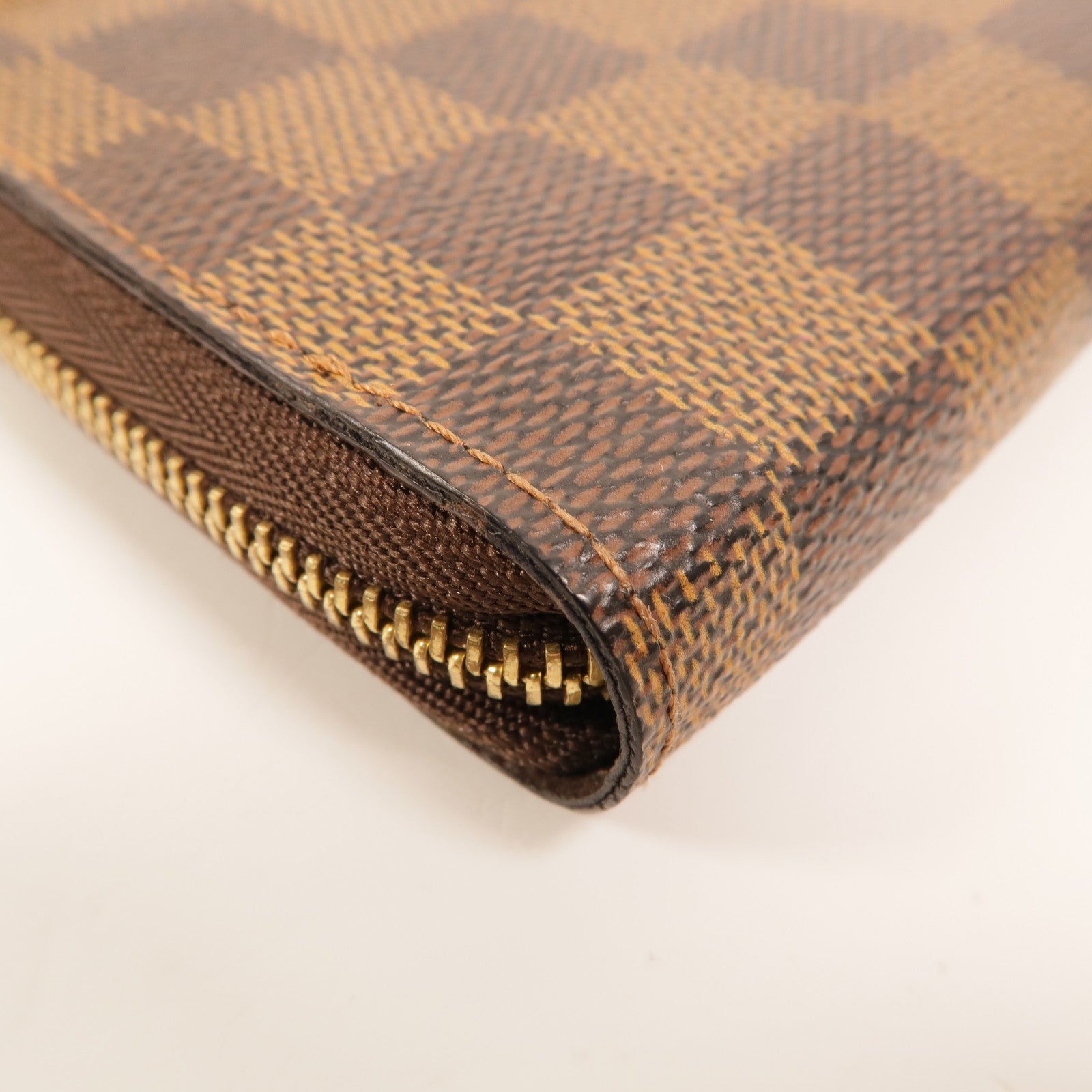 LOUIS VUITTON Damier Zippy Coin Purse金扣零錢包