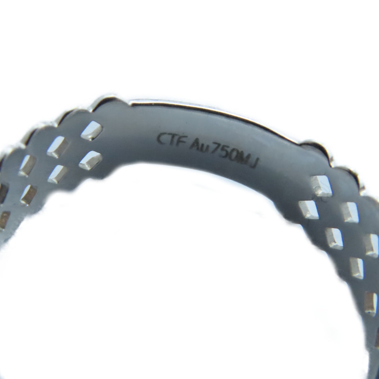 JEWELRY 【激減優惠】18K白金Ring戒指US#7