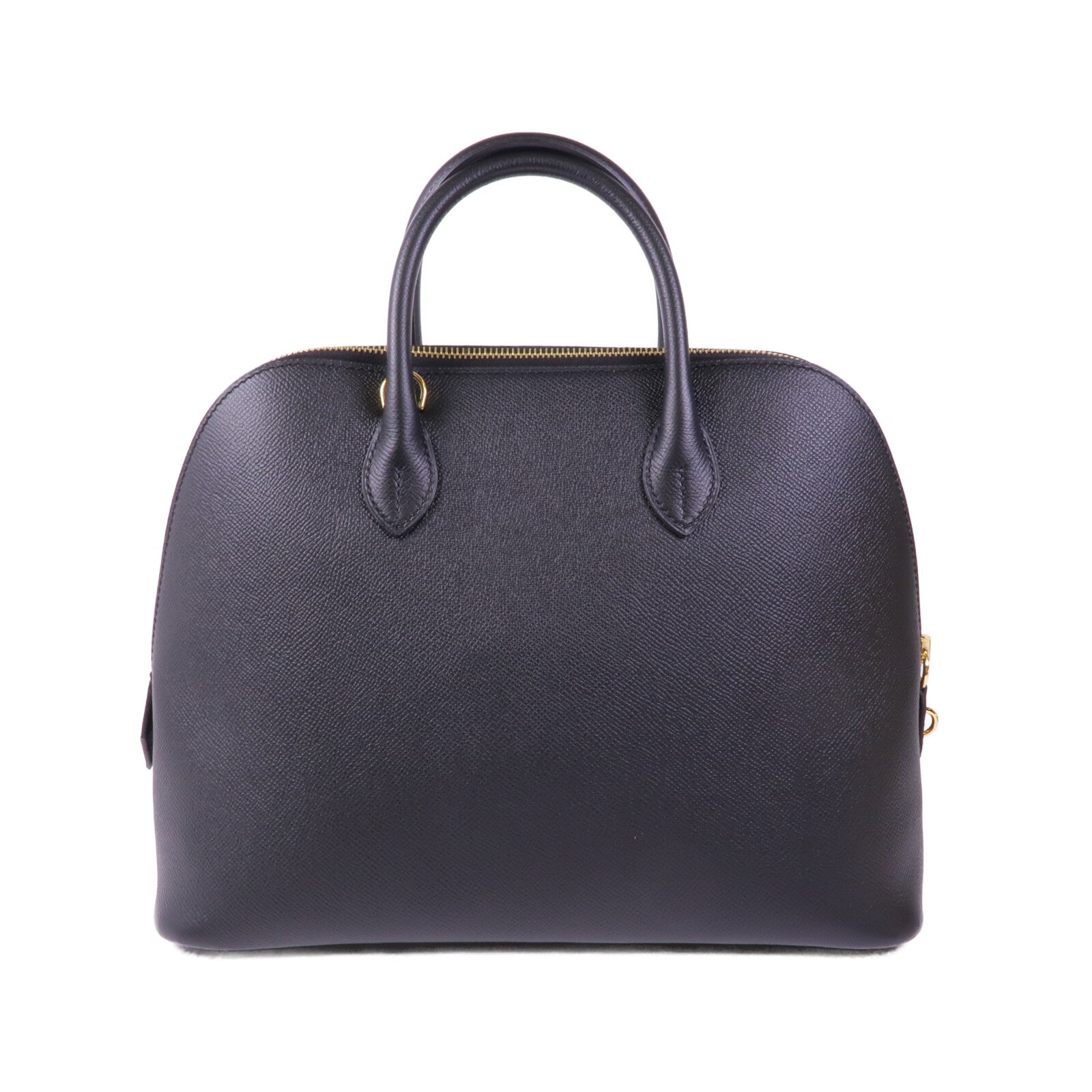 HERMES Epsom皮革Bolide 1923 30金扣手挽肩背兩用袋Noir