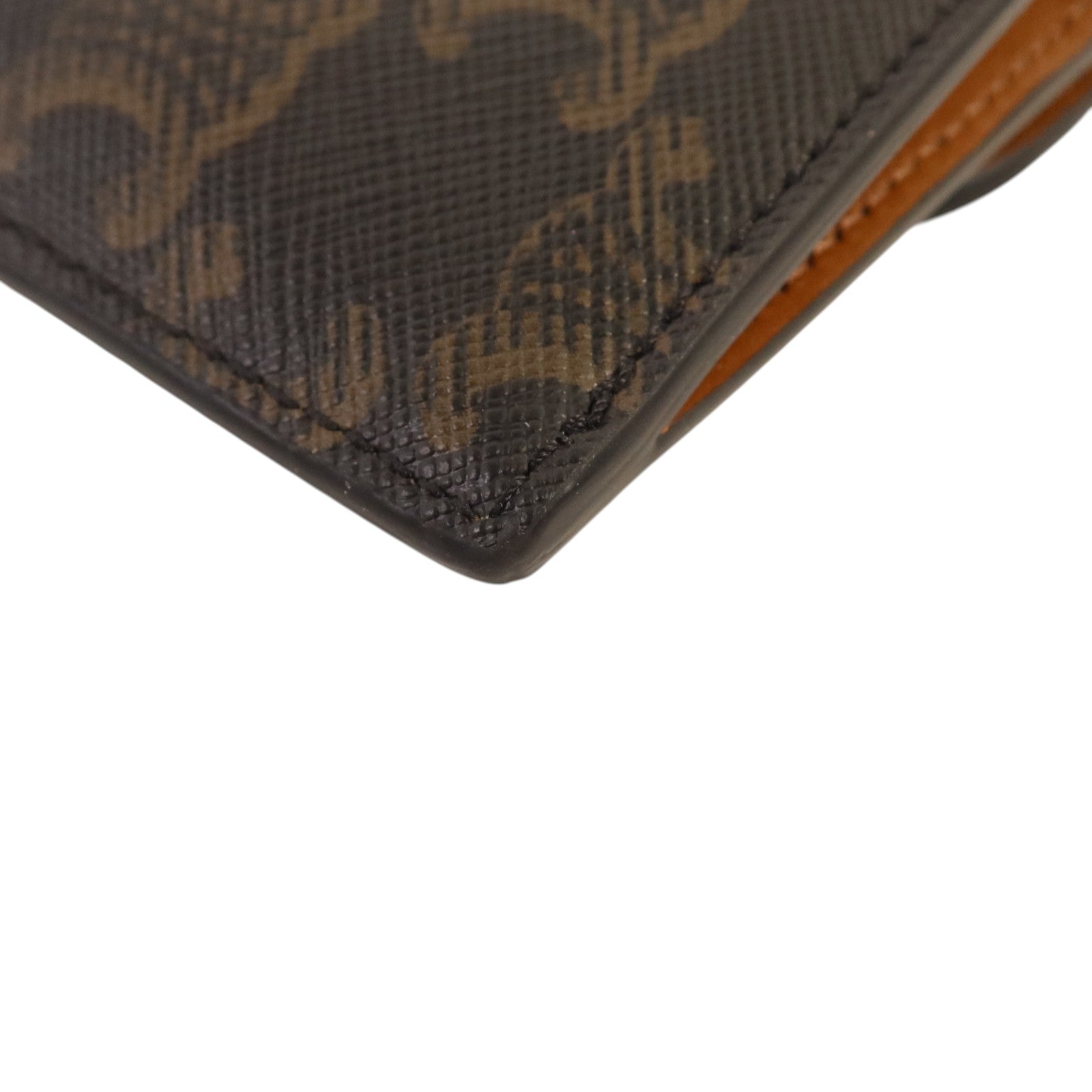 CELINE Triomphe帆布Flap Long Card Holder金扣卡片套