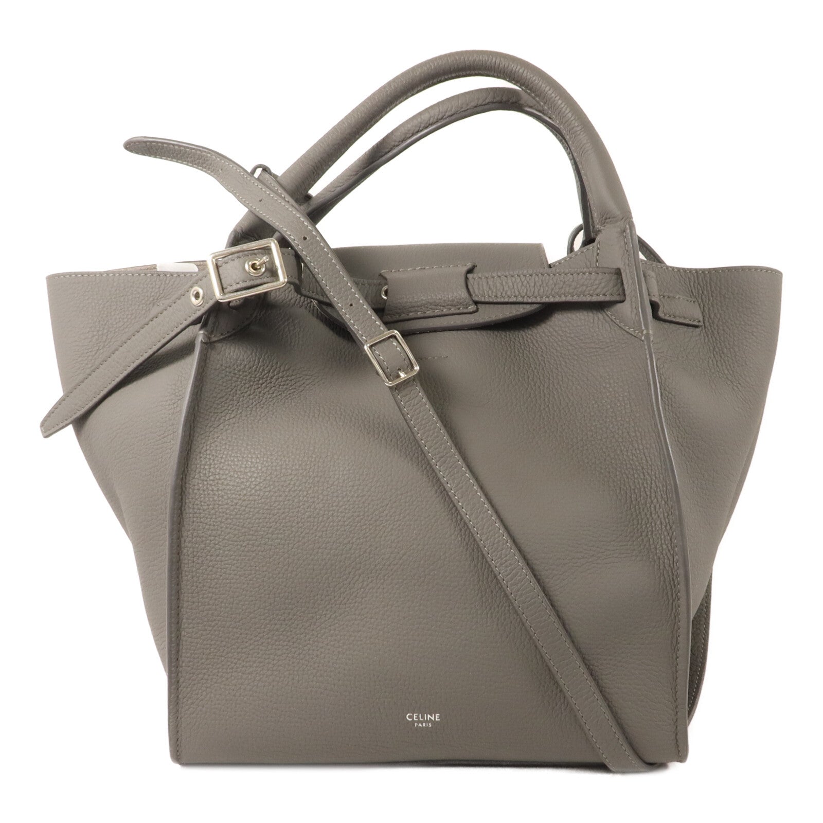 CELINE 牛皮皮革Big Bag Small手挽肩背兩用袋