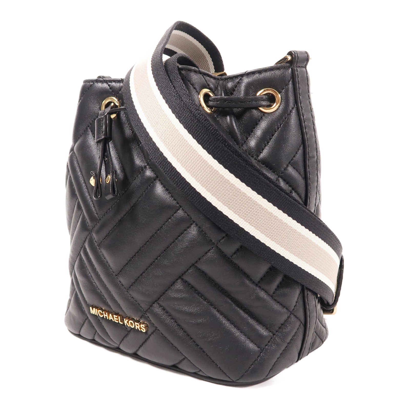 Michael Kors 【激減優惠】羊皮皮革Shoulder Bag金扣肩背袋