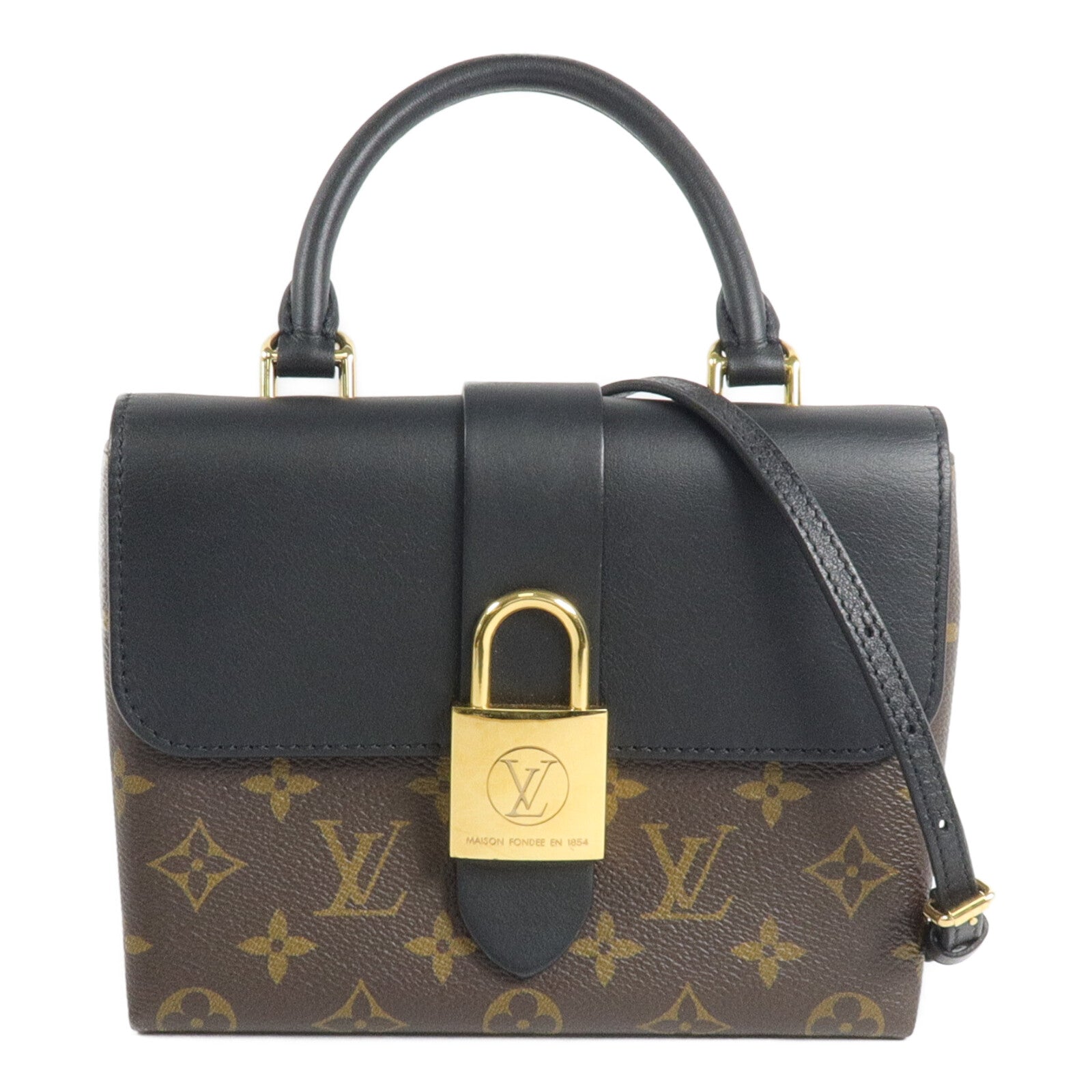 LOUIS VUITTON Monogram Locky BB手挽肩背兩用袋