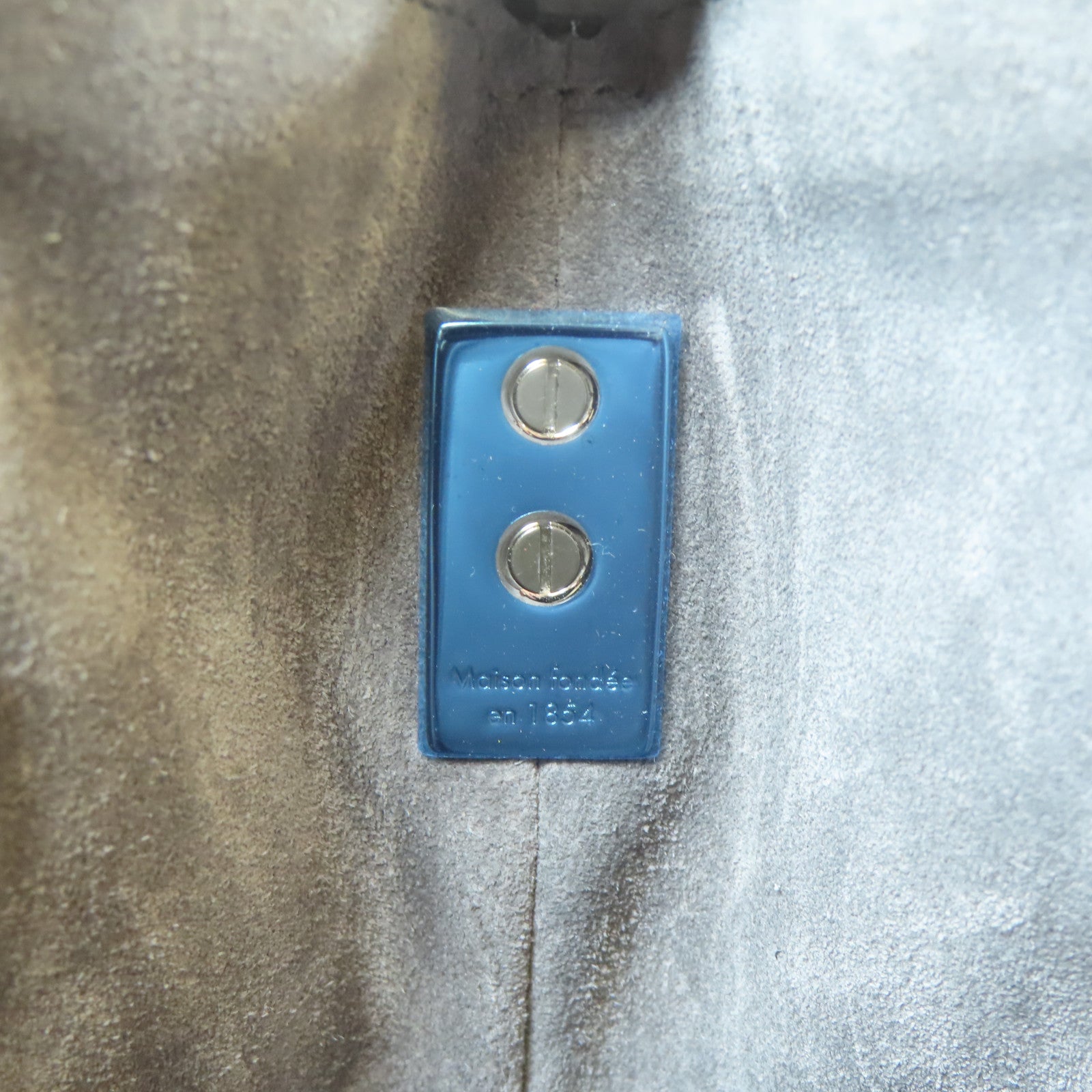 LOUIS VUITTON 牛皮皮革Lockit MM銀扣手挽肩背兩用袋黑色