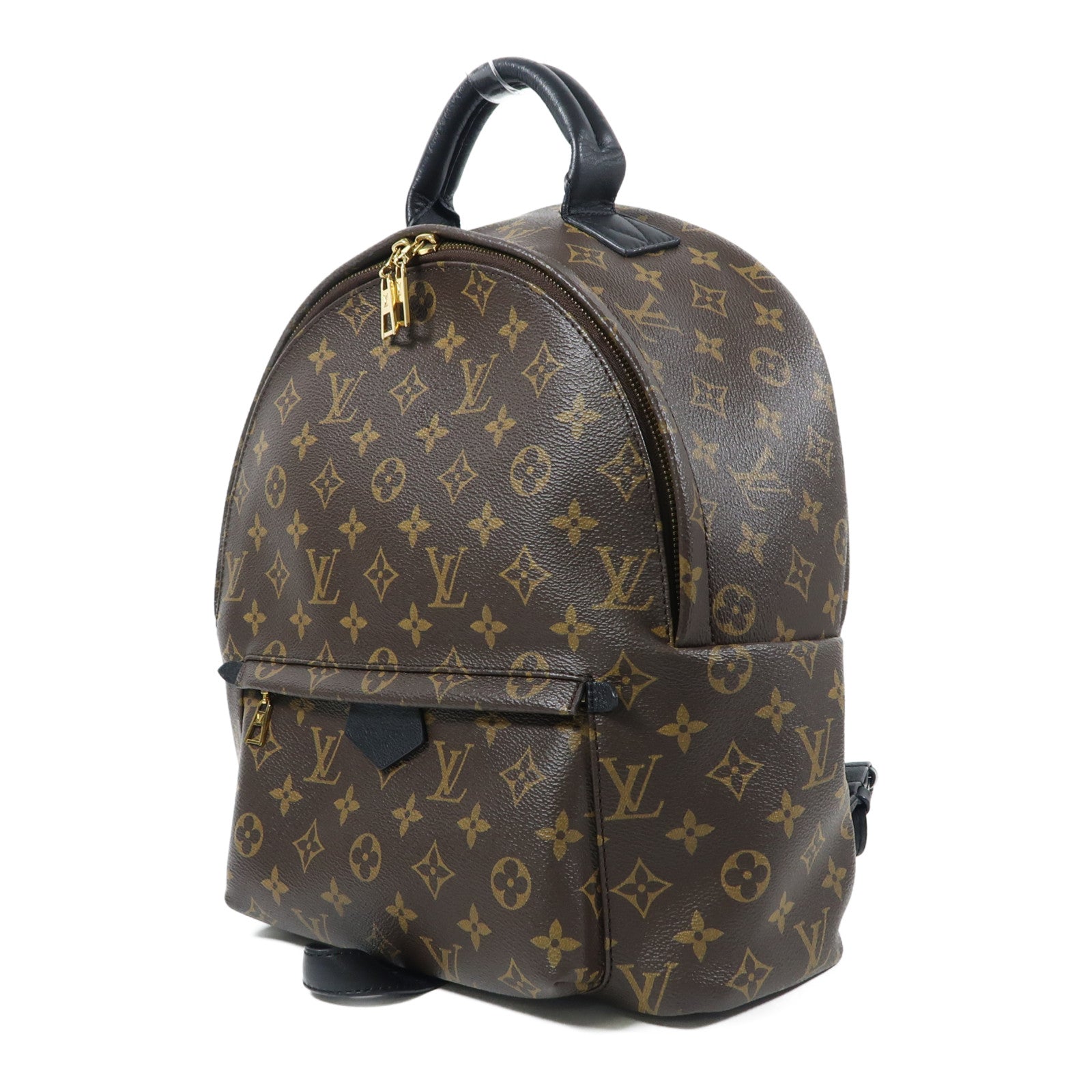 LOUIS VUITTON 【激減優惠】Monogram Palm Springs MM金扣背包
