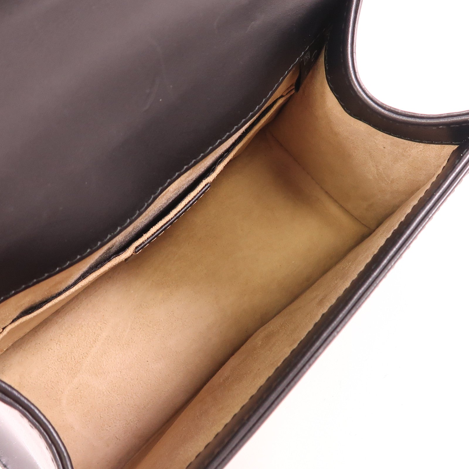 GUCCI 牛皮皮革Sylvie S金扣手挽肩背兩用袋