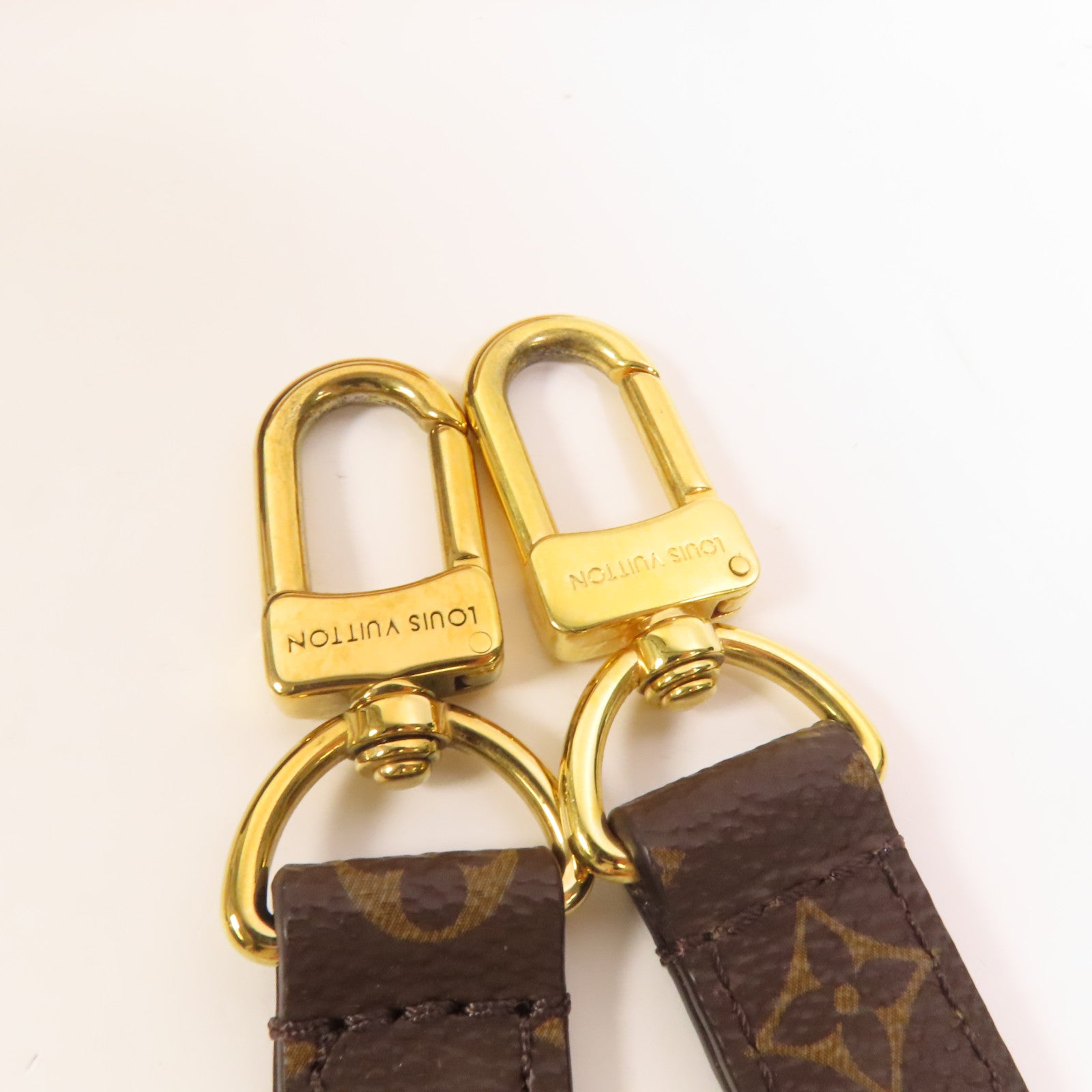 LOUIS VUITTON Monogram Sac Plat BB金扣手挽肩背兩用袋