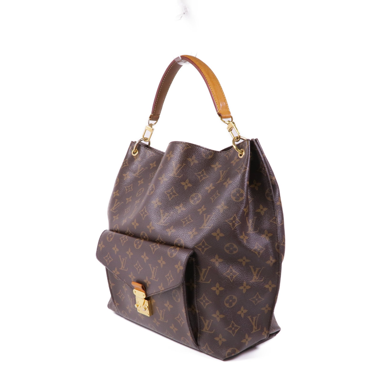 LOUIS VUITTON Monogram Metis Hobo金扣手挽袋