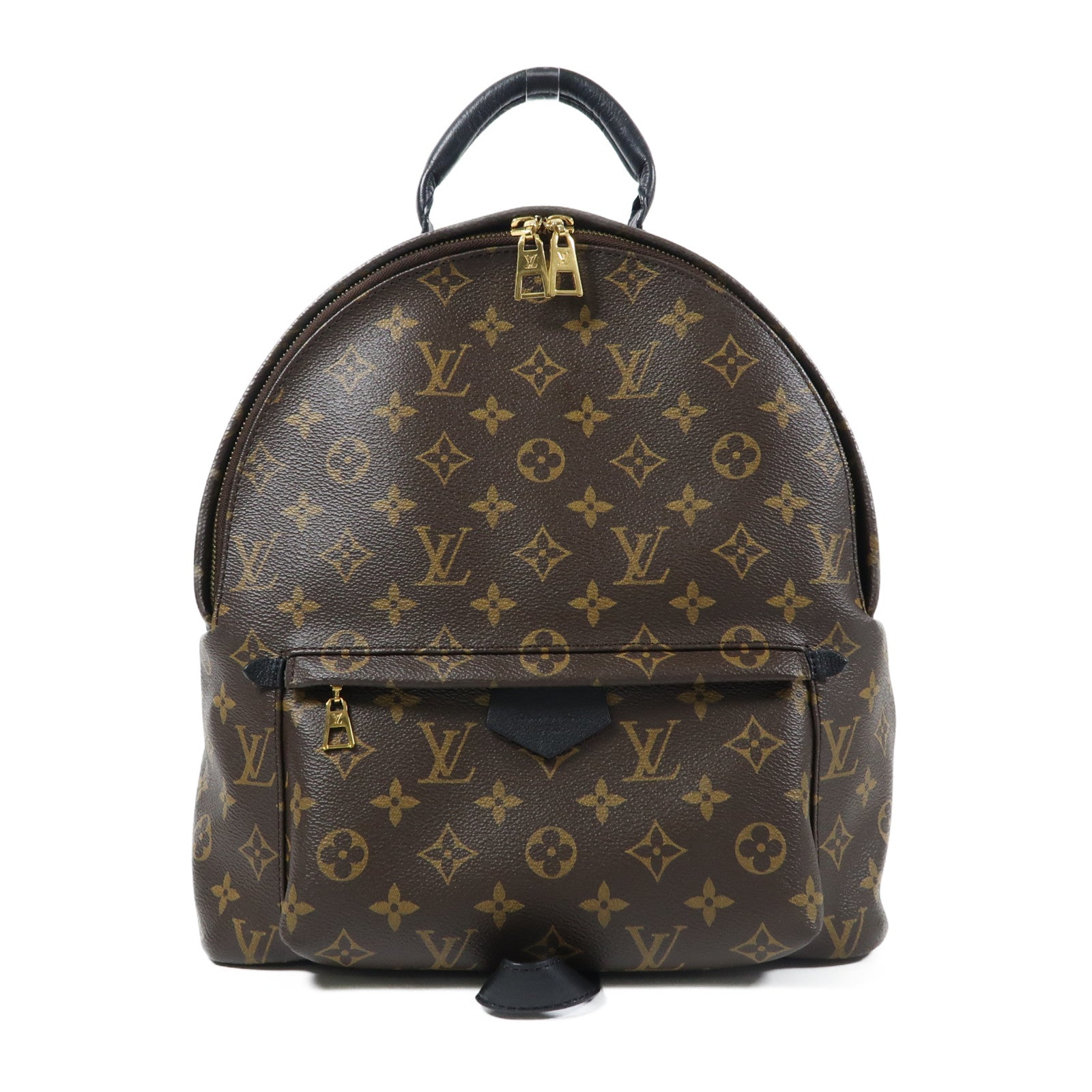 LOUIS VUITTON Monogram Palm Springs MM金扣背包