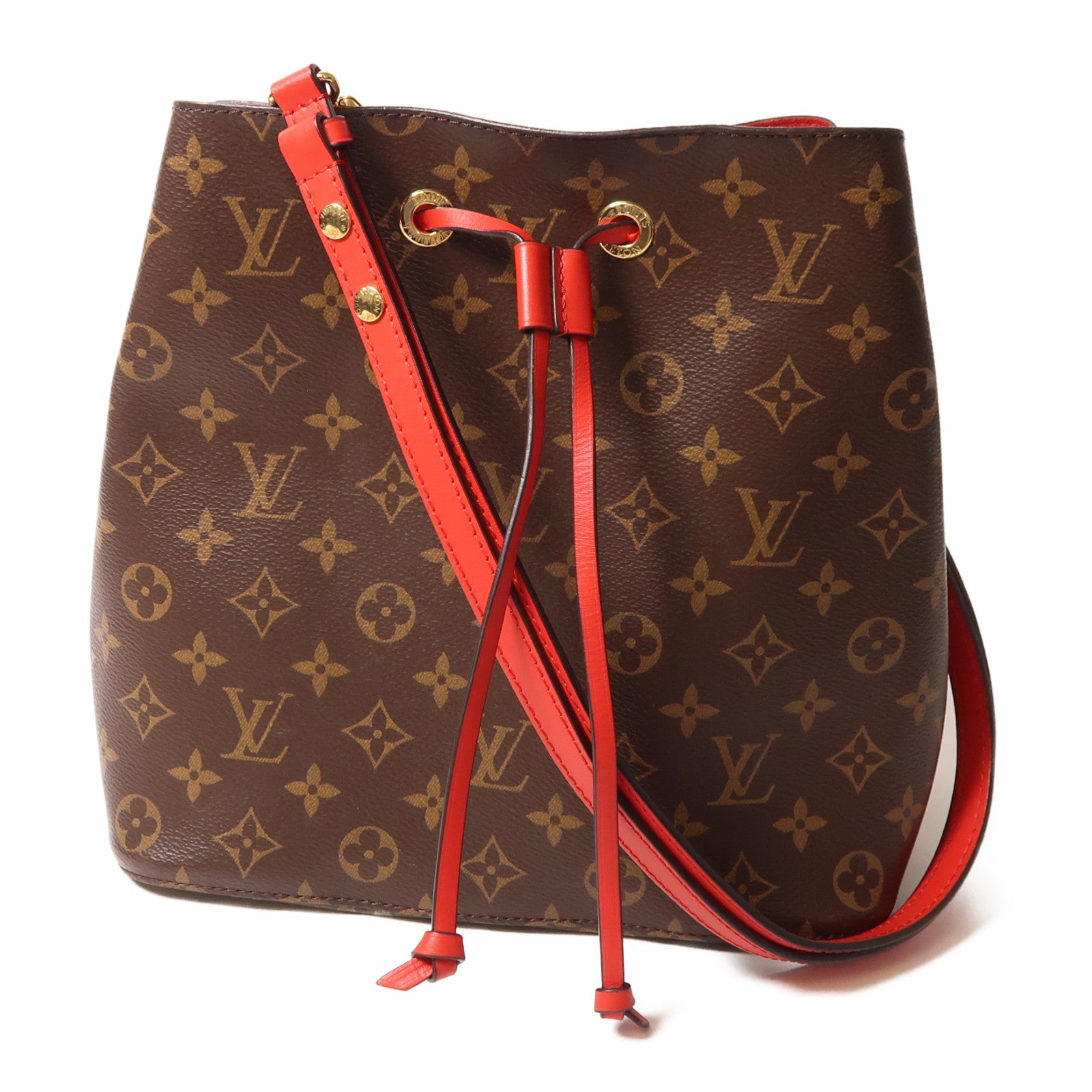 LOUIS VUITTON Monogram Neo Noe Bucket Bag金扣肩背袋