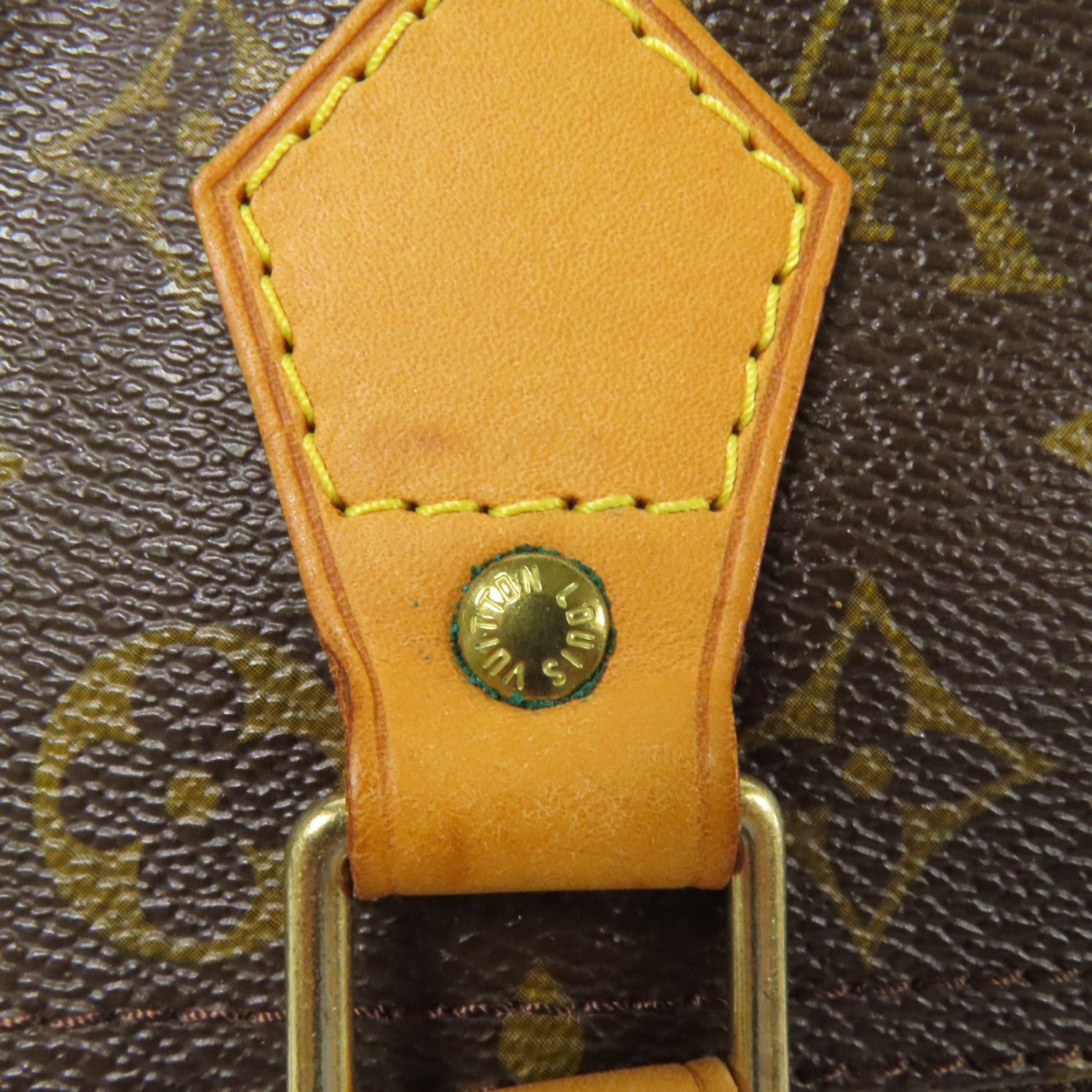 LOUIS VUITTON Monogram Speedy 30金扣手挽袋