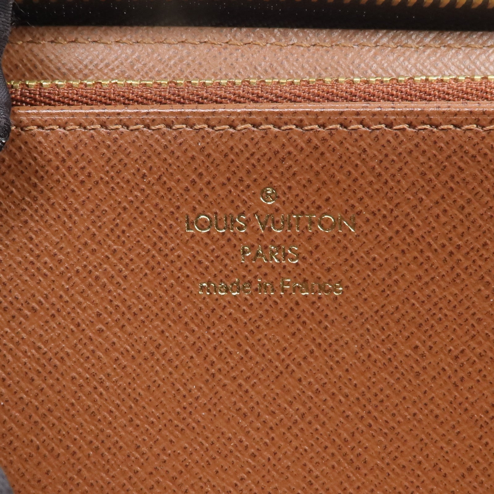 LOUIS VUITTON Monogram Zipper Long Wallet金扣長錢包