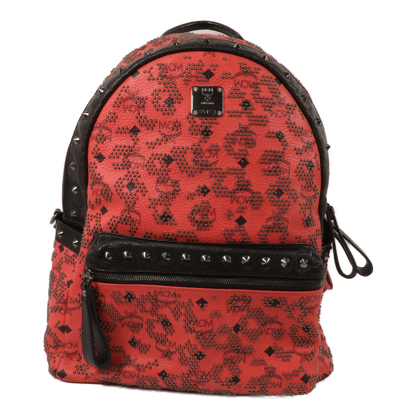MCM 牛皮皮革Backpack背包