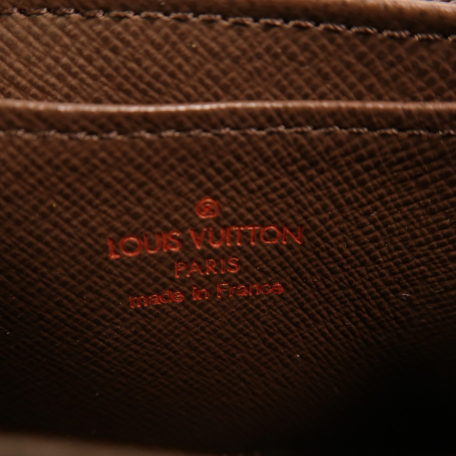 LOUIS VUITTON Damier Zippy Coin Purse金扣零錢包