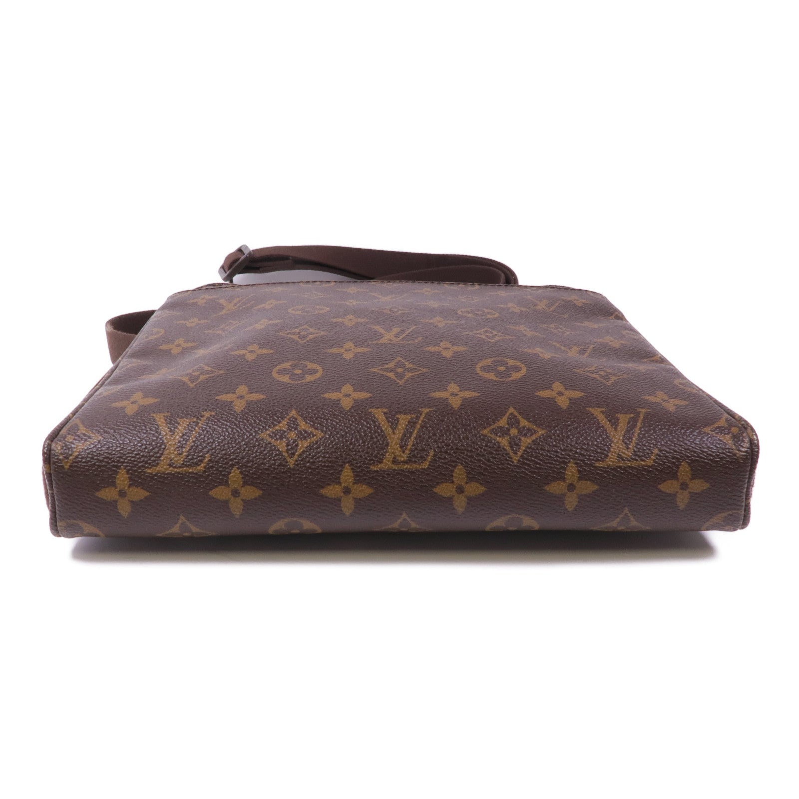 LOUIS VUITTON Monogram Trotteur Beaubourg金扣肩背袋