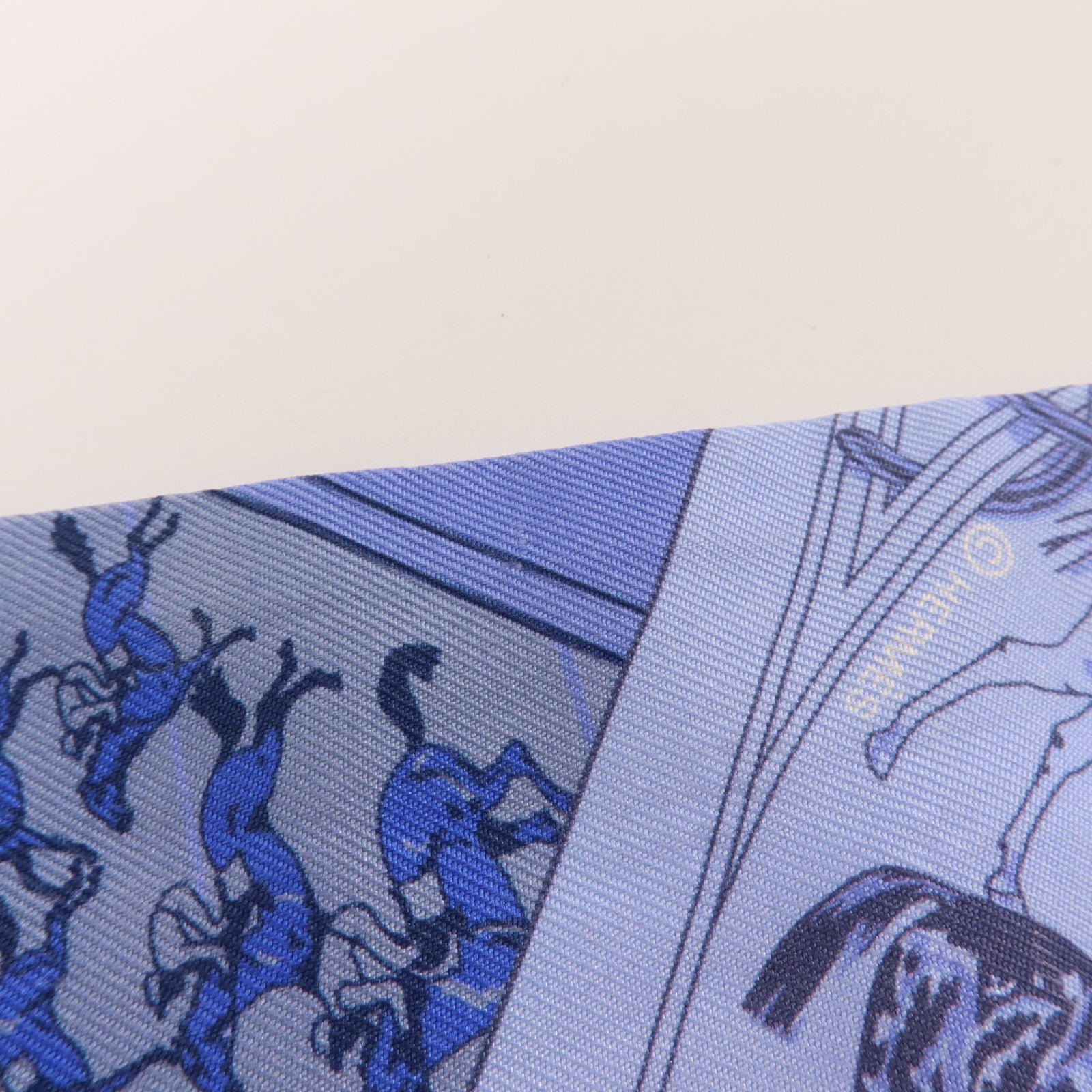 HERMES 絲質Twilly絲巾