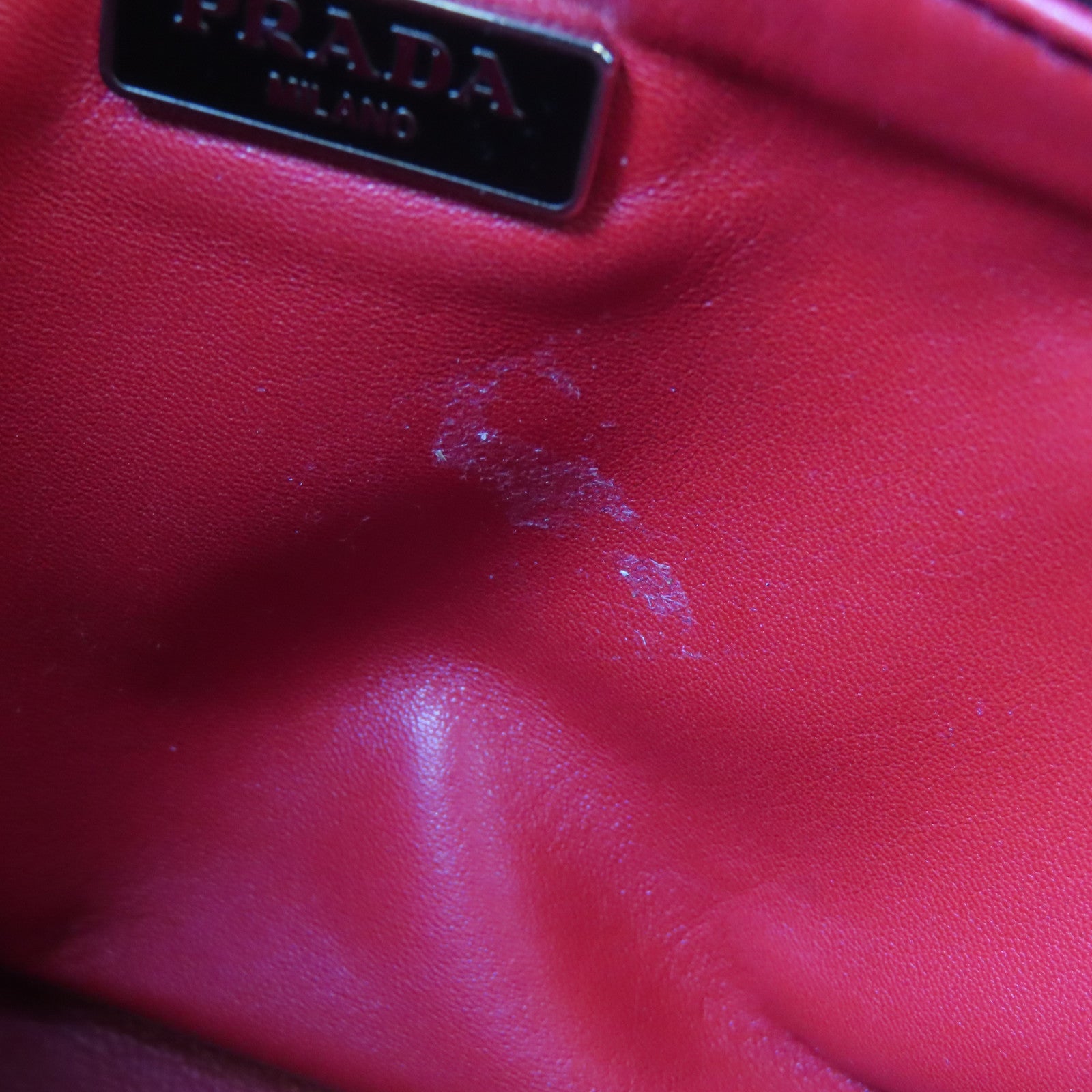 PRADA 牛皮皮革Saffiano Cuir Tote Handbag銀扣手挽肩背兩用袋黑色