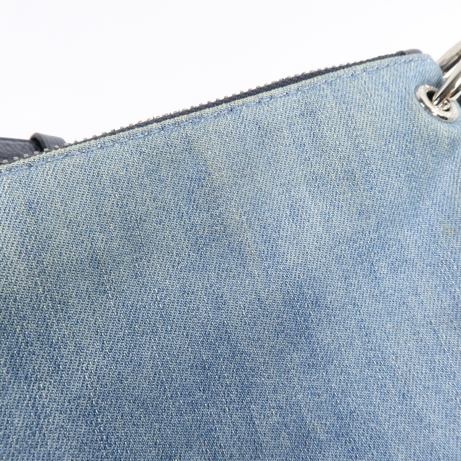 COACH 牛仔布Shoulder Bag肩背袋