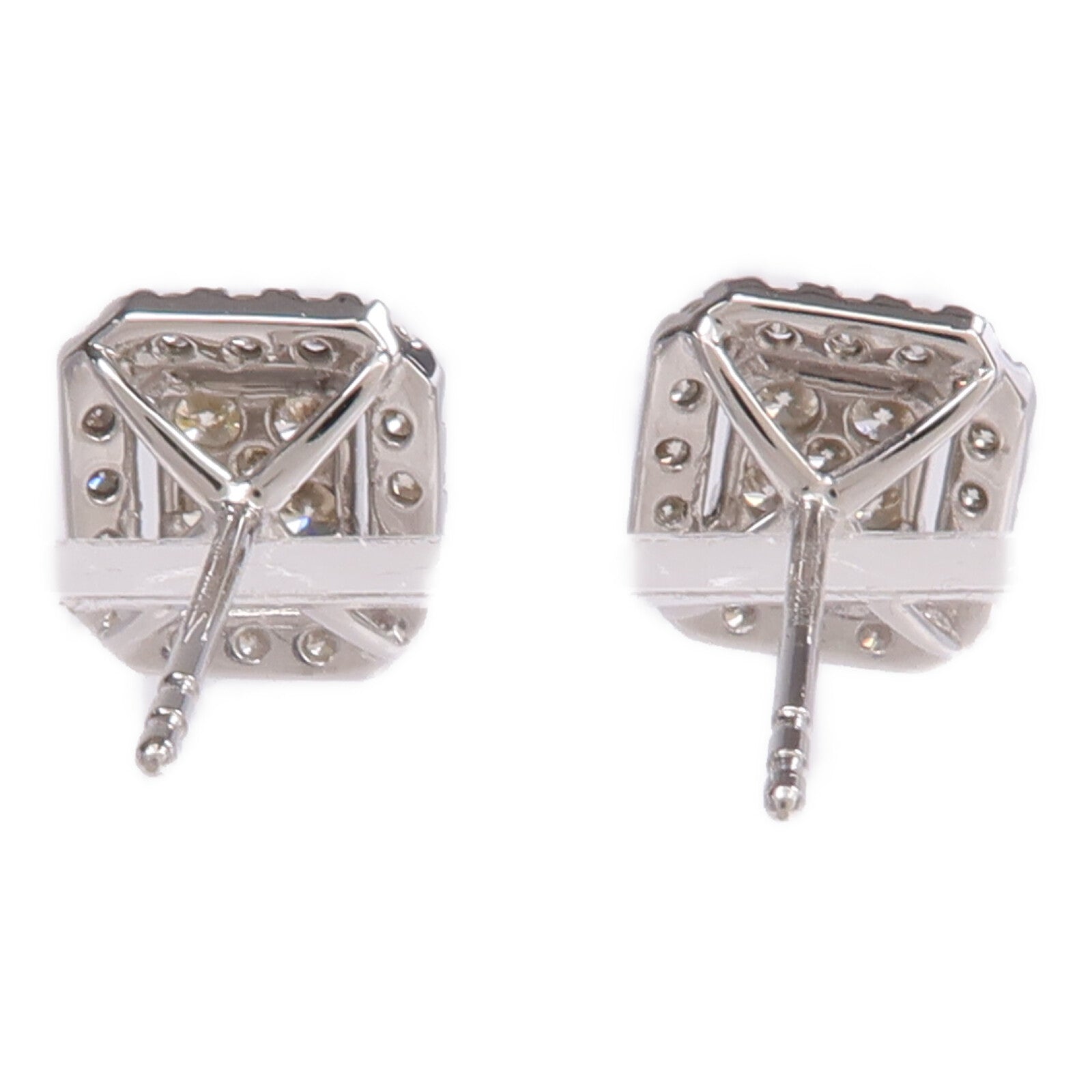 JEWELRY 18K白金Diamond Earrings鑽石耳環