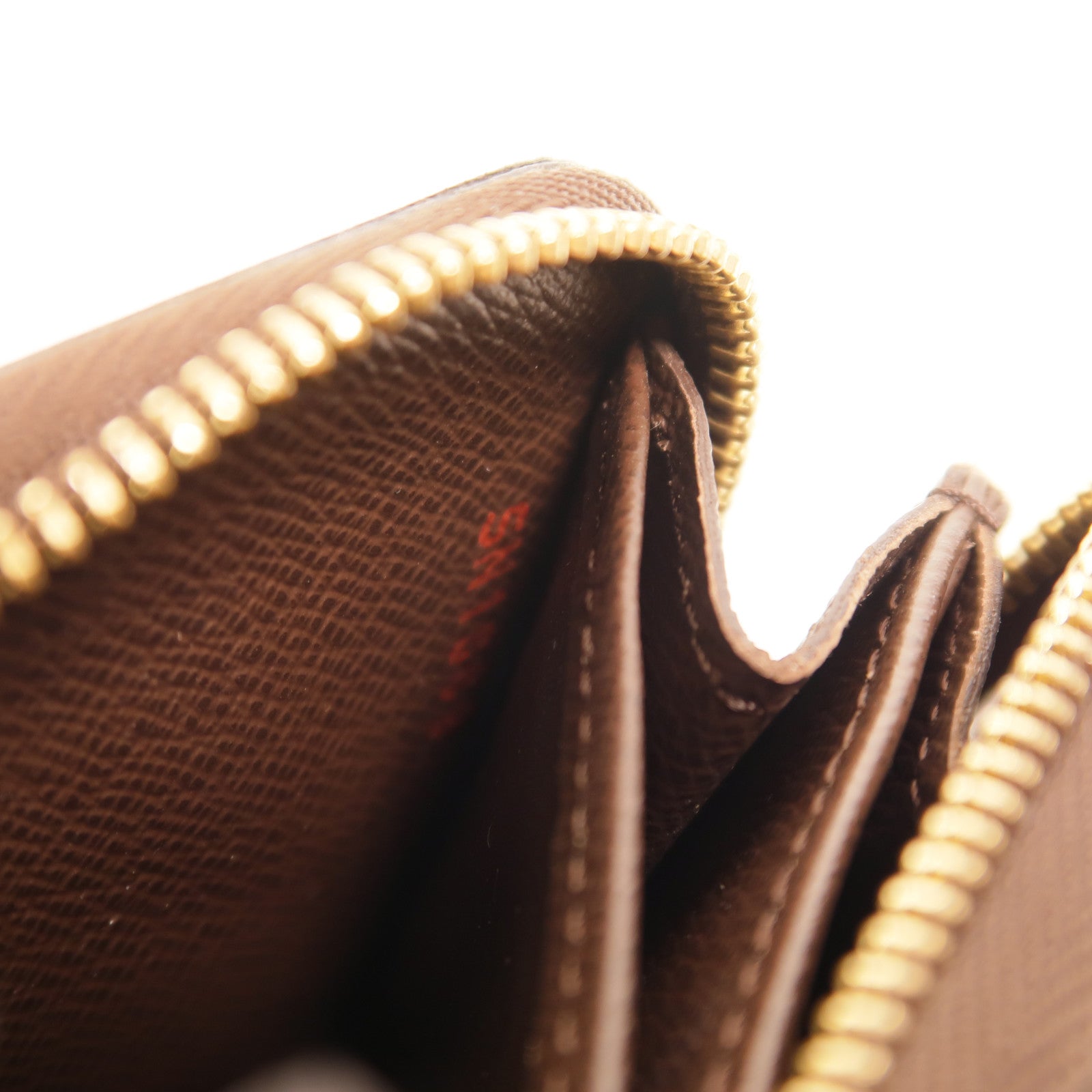 LOUIS VUITTON Damier Zippy Coin Purse金扣零錢包