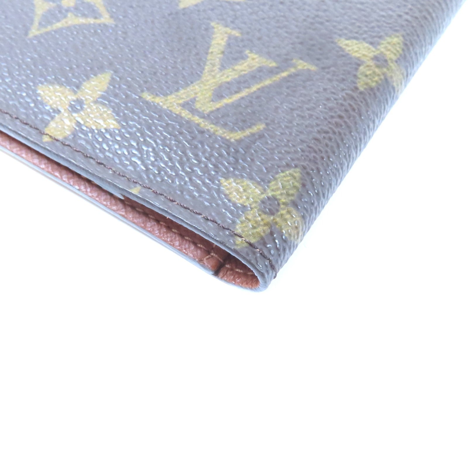 LOUIS VUITTON Monogram Passport Cover護照套啡色