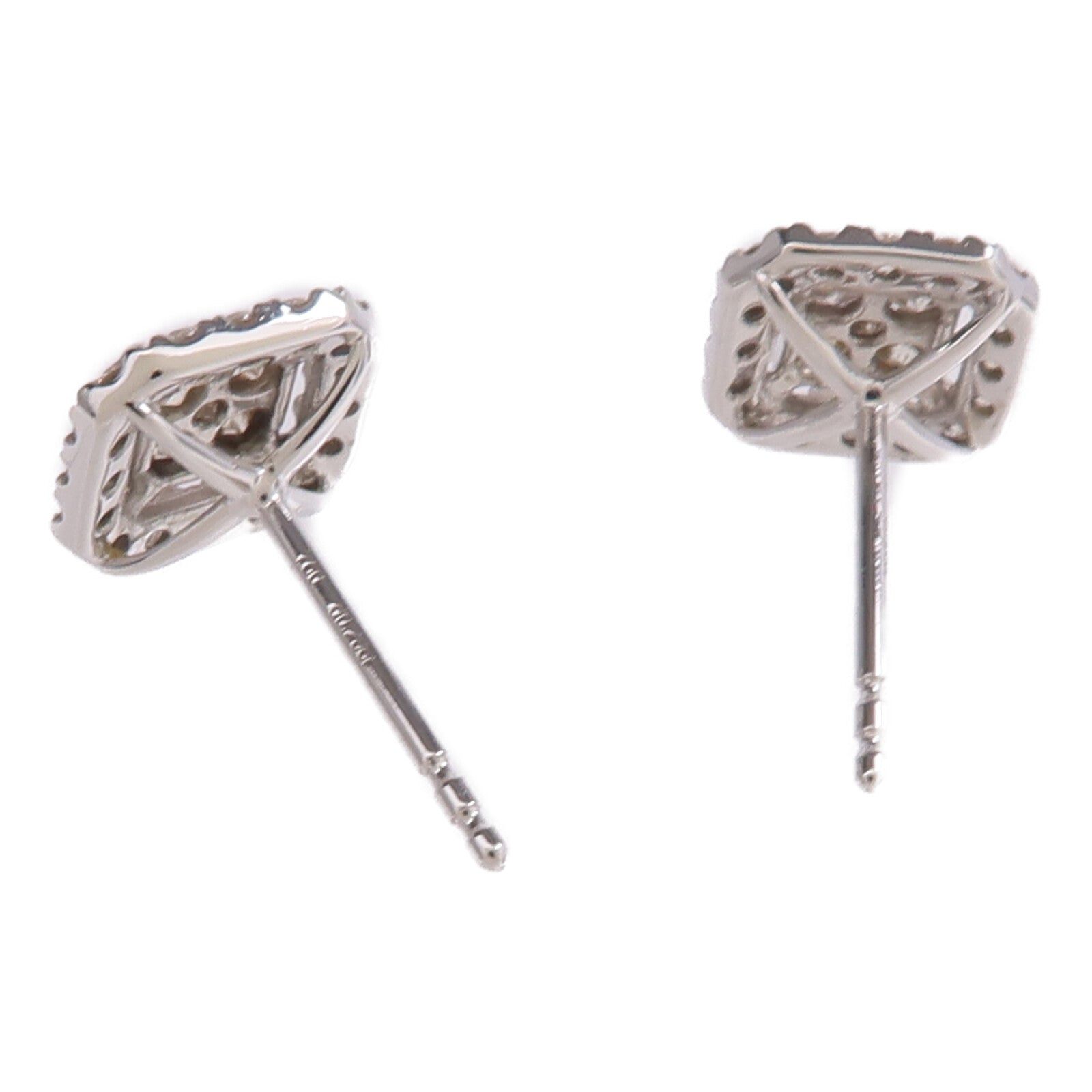 JEWELRY 18K白金Diamond Earrings鑽石耳環