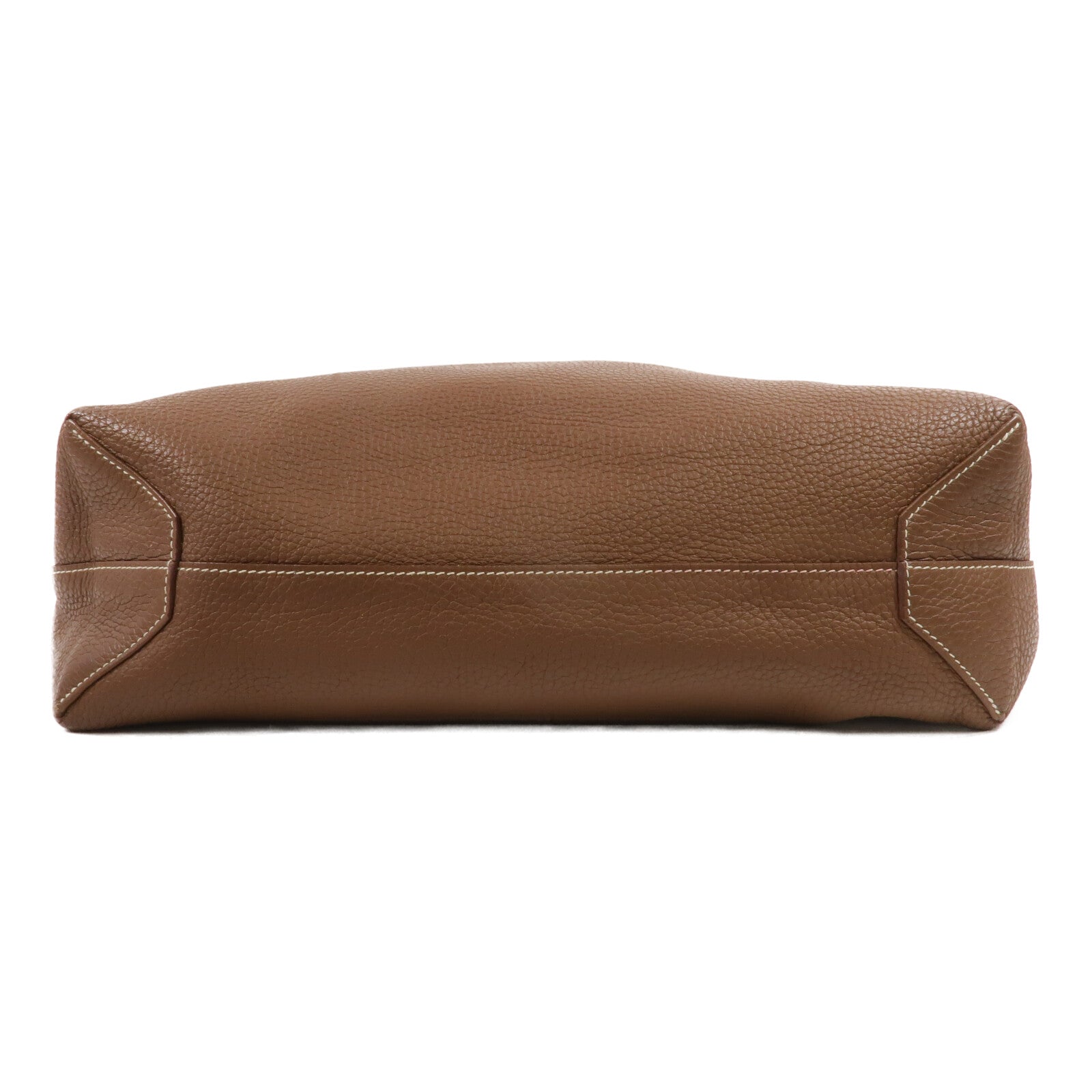 HERMES Clemence皮革Double Sens 45肩背袋Tosca/Alezan
