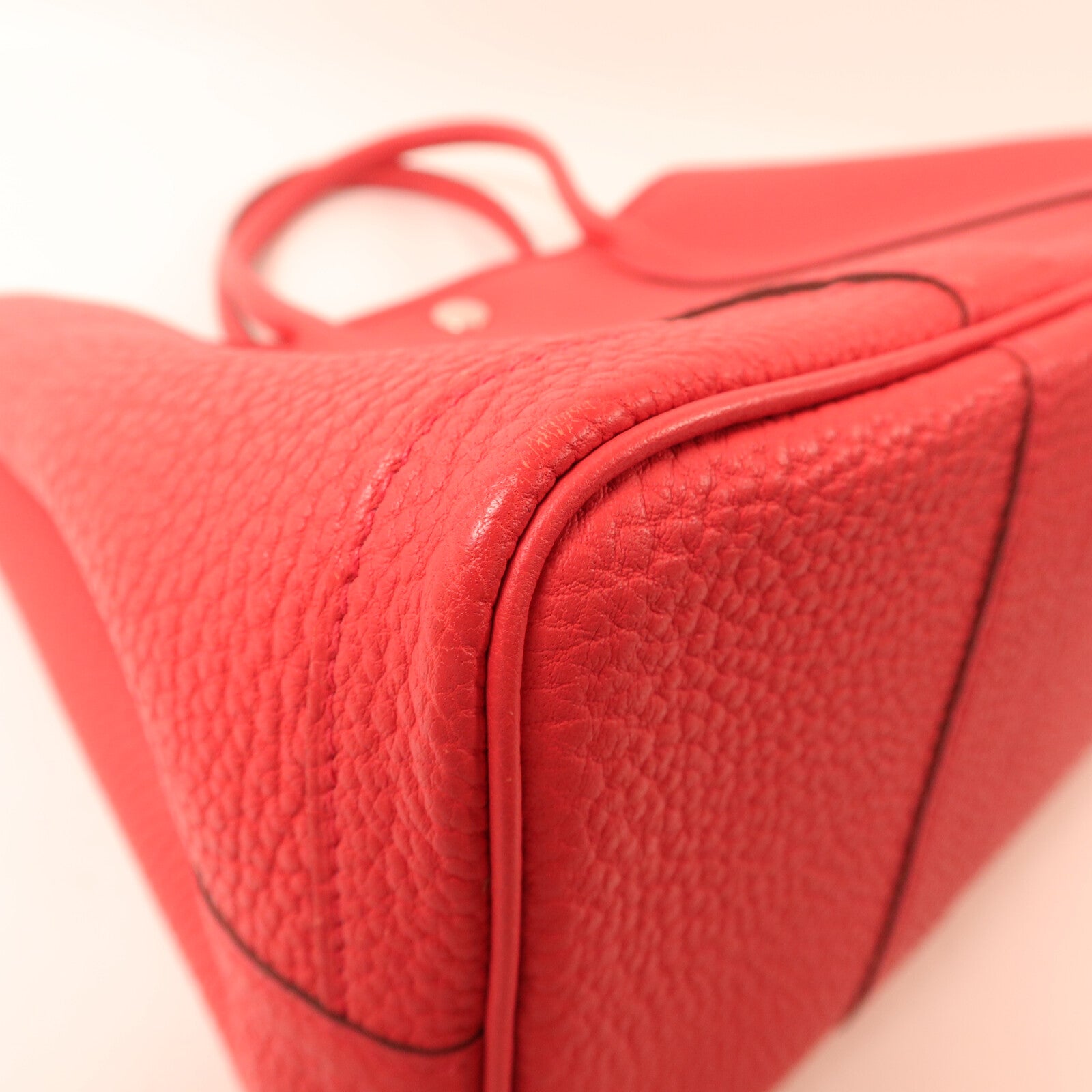 HERMES Clemence皮革Garden Party TPM手挽袋Bougainvillier