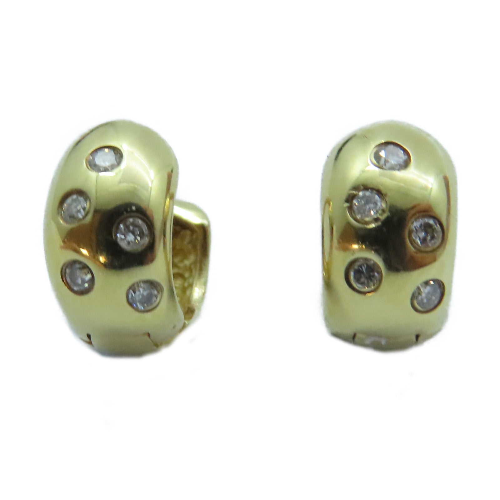 JEWELRY 14K黃金Diamond Earrings鑽石耳環