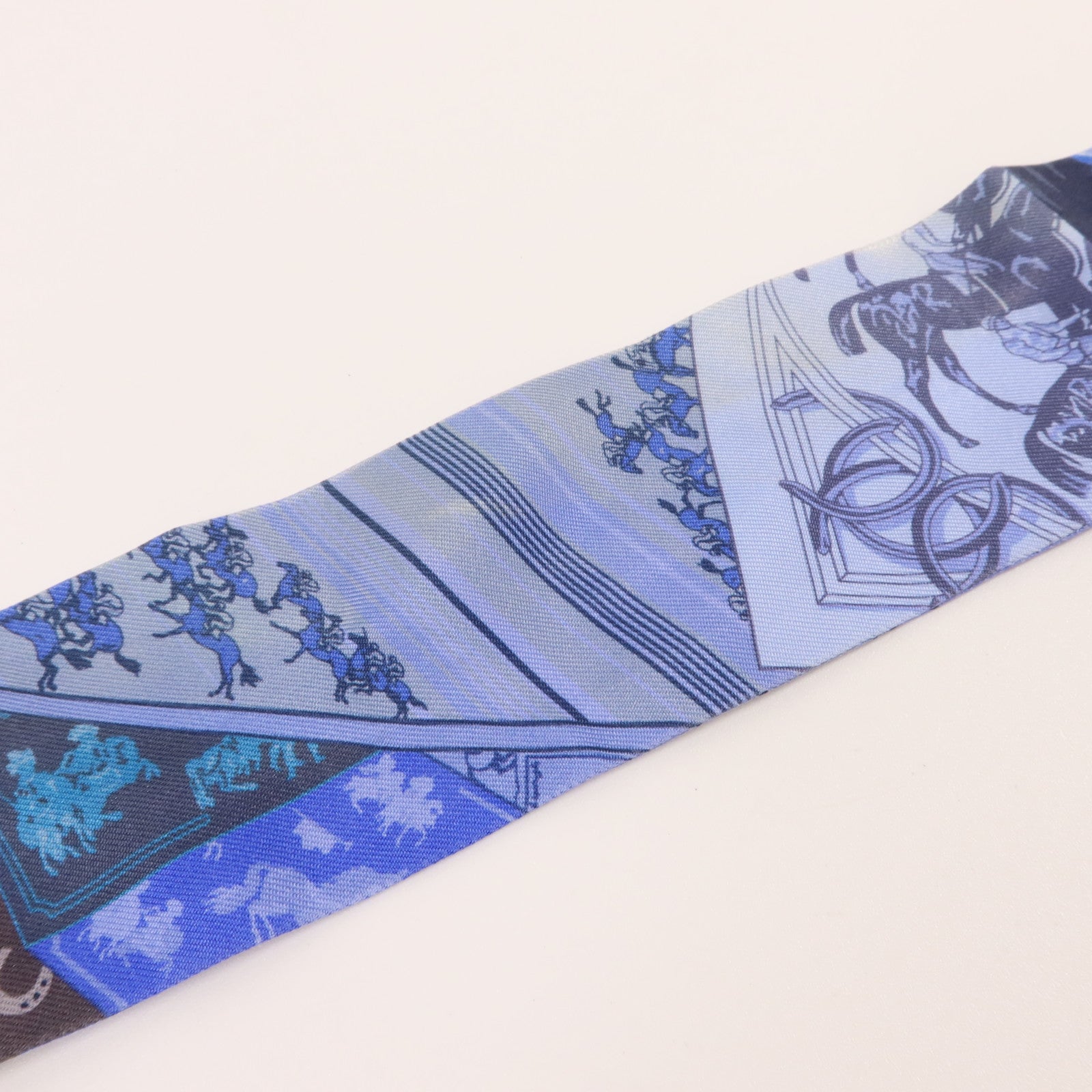 HERMES 絲質Twilly絲巾