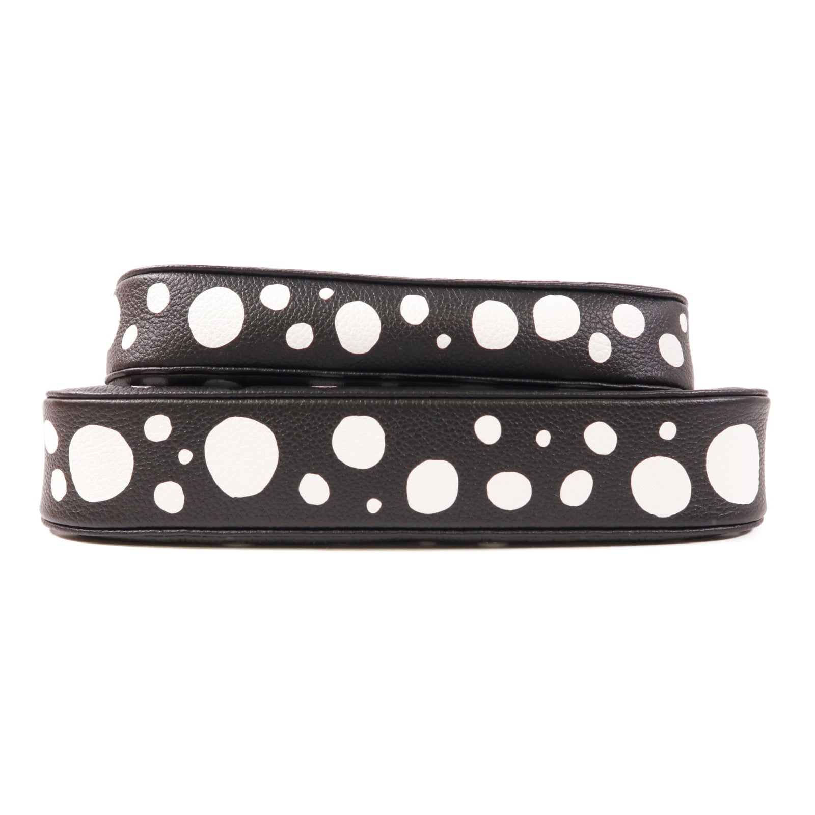 LOUIS VUITTON Monogram Empreinte LV X YK Multi Pochette Accessoires銀扣手挽肩背兩用袋