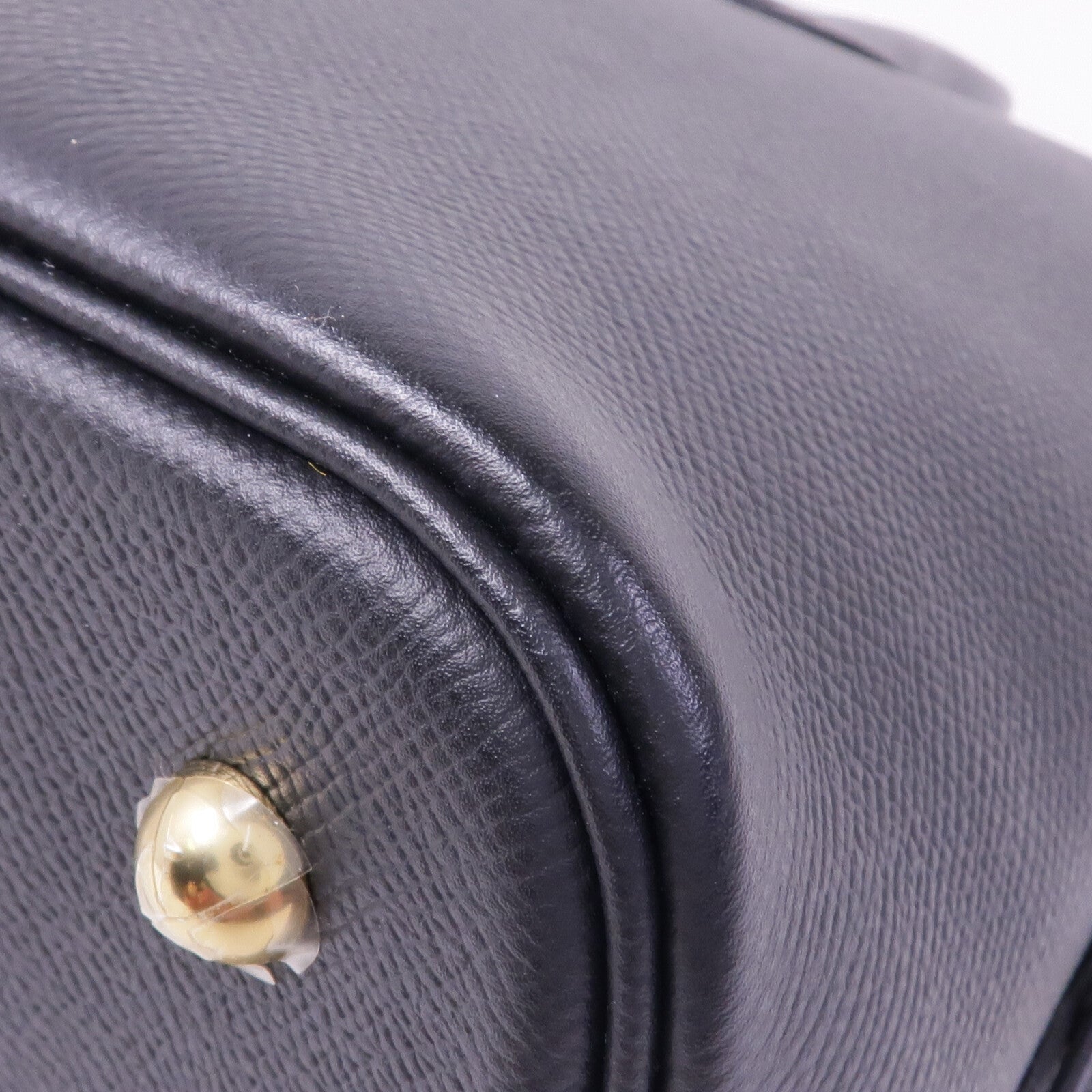 HERMES Epsom皮革Bolide 1923 30金扣手挽肩背兩用袋Noir