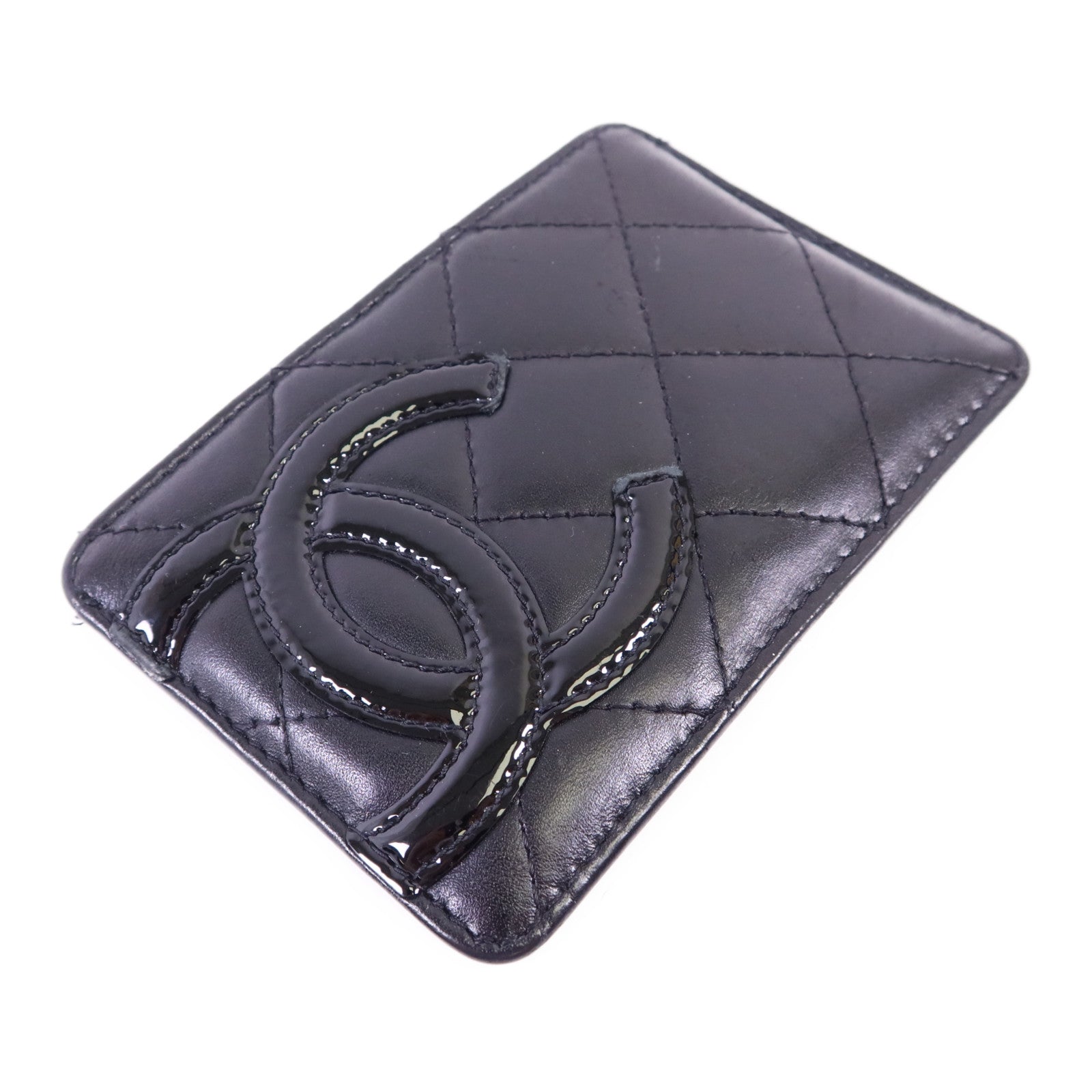 CHANEL 【激減優惠】牛皮皮革Cambon Card Case卡片套