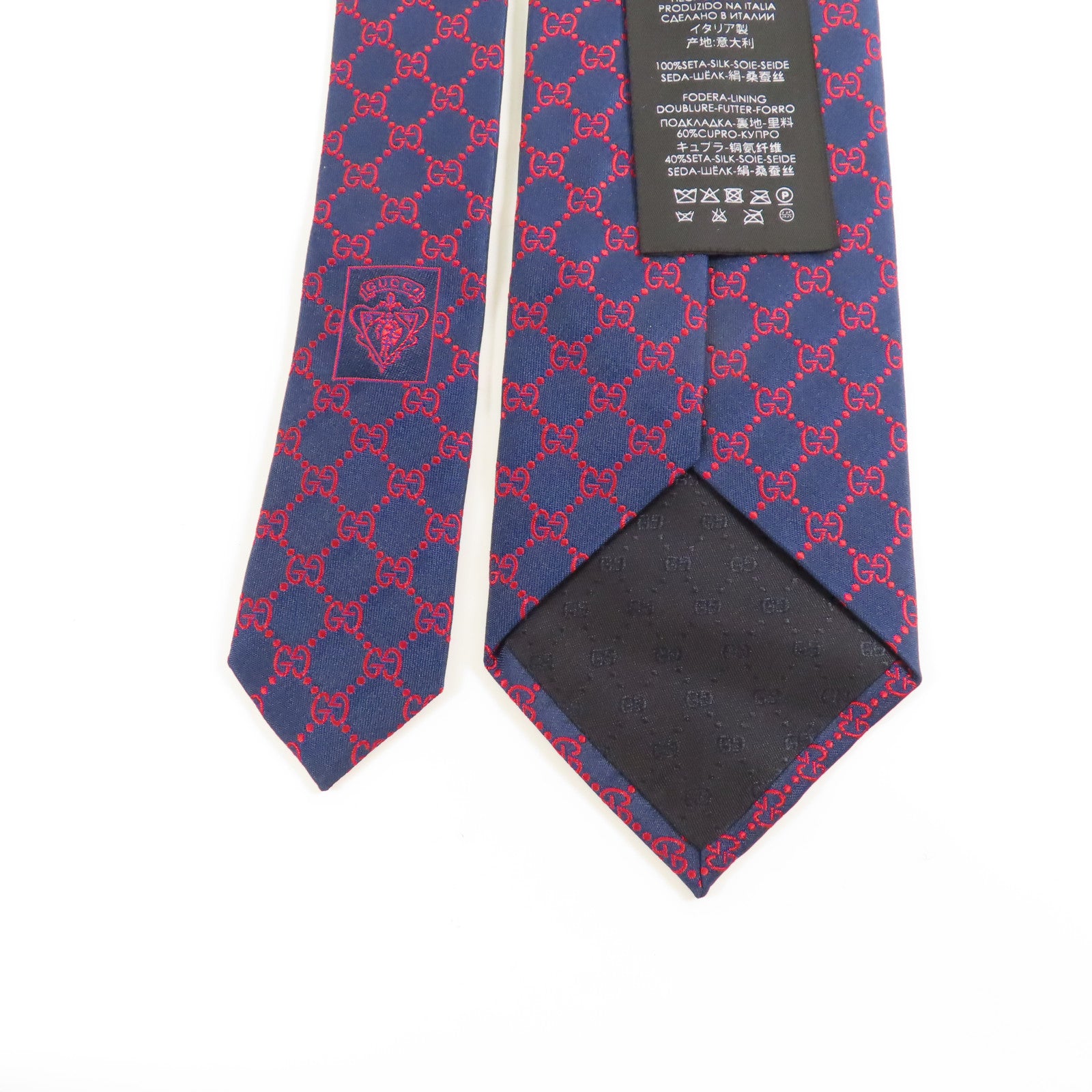 GUCCI 絲質Necktie領帶