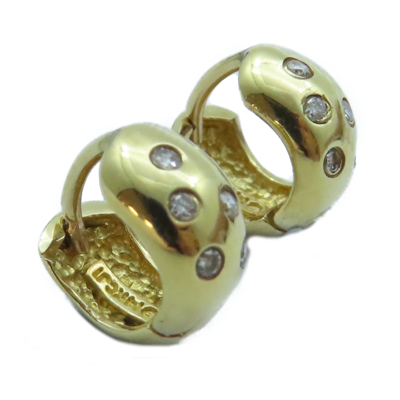 JEWELRY 14K黃金Diamond Earrings鑽石耳環