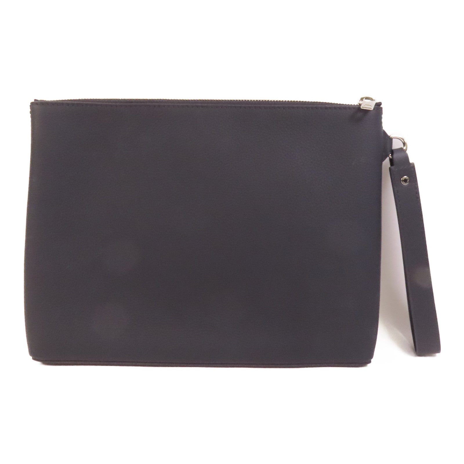 LOUIS VUITTON 牛皮皮革Takeoff Pouch銀扣手拿包